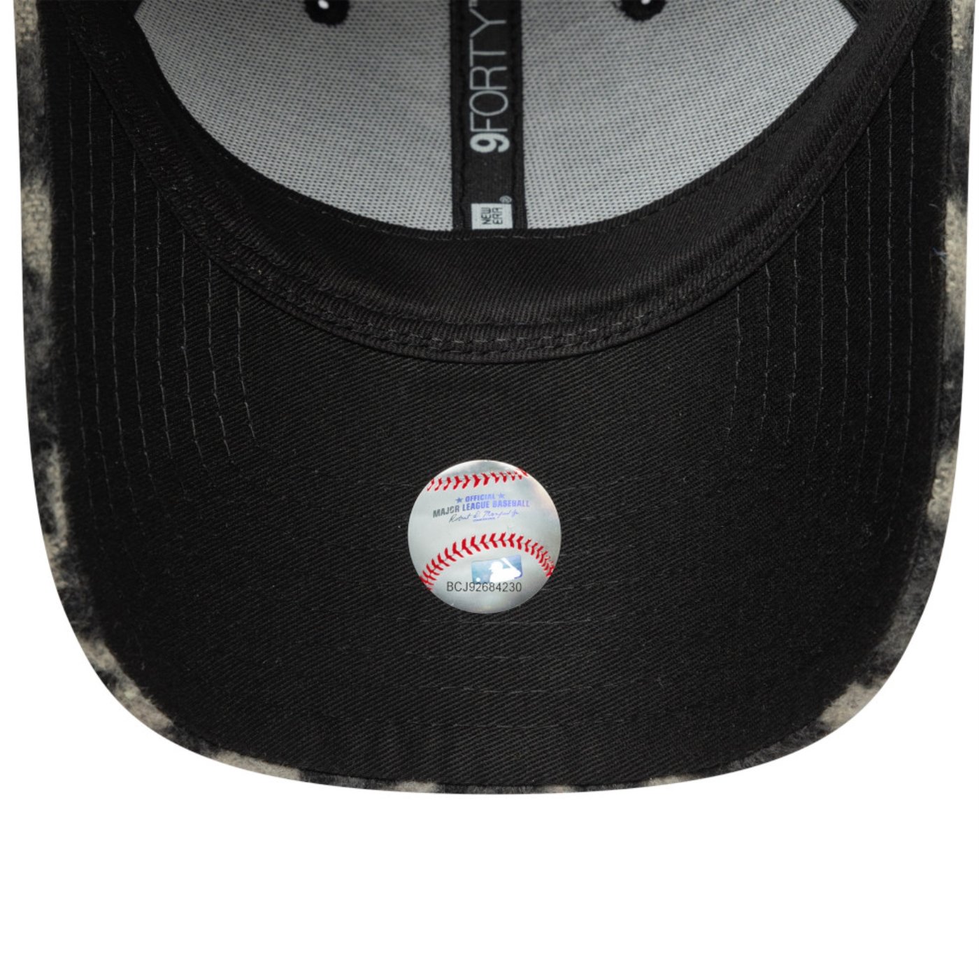 Bone New Era 9FORTY Los Angeles Dodgers MLB Cinza Onça 5