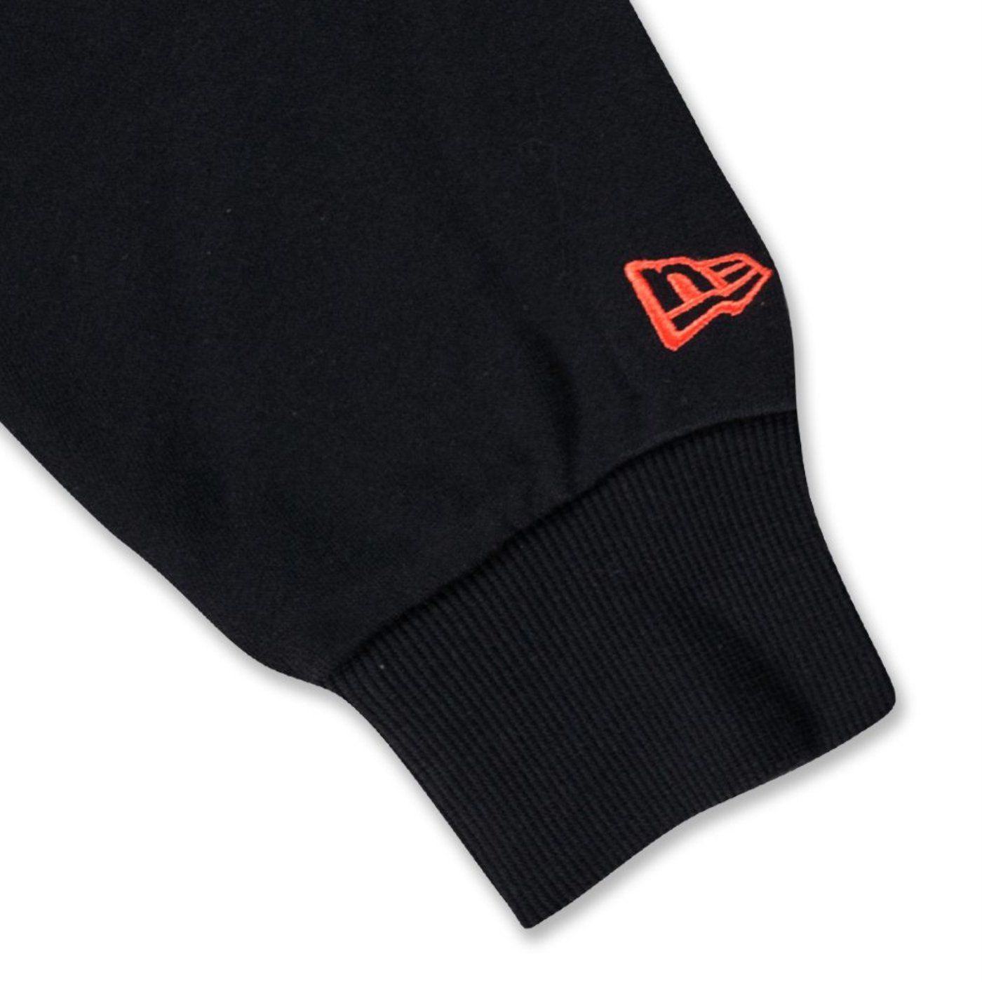 Moletom New Era Canguru Fechado Los Angeles Dodgers MLB Preto Preto 4