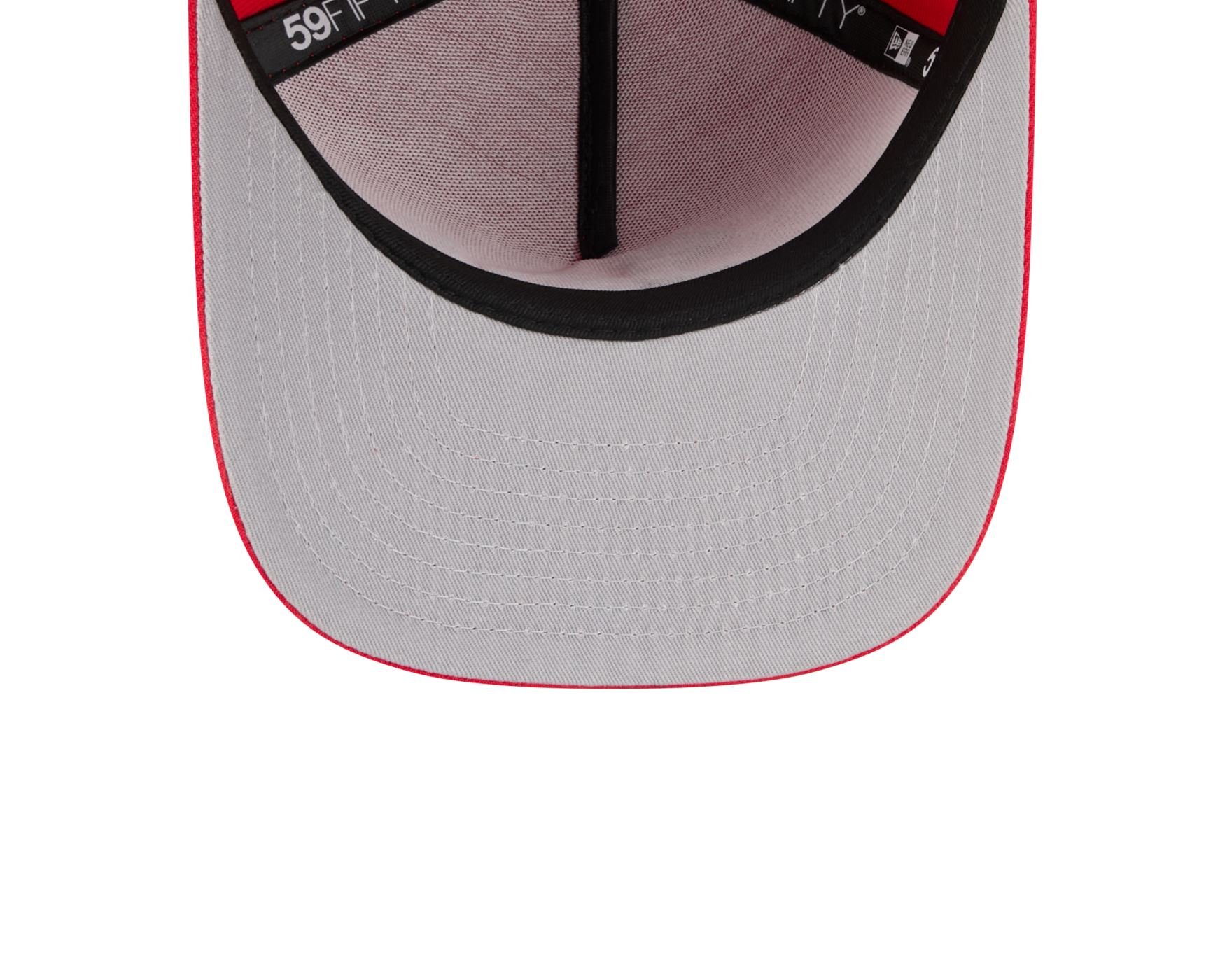 Bone New Era 59FIFTY Kansas City Chiefs NFL Vermelho Vermelho 4