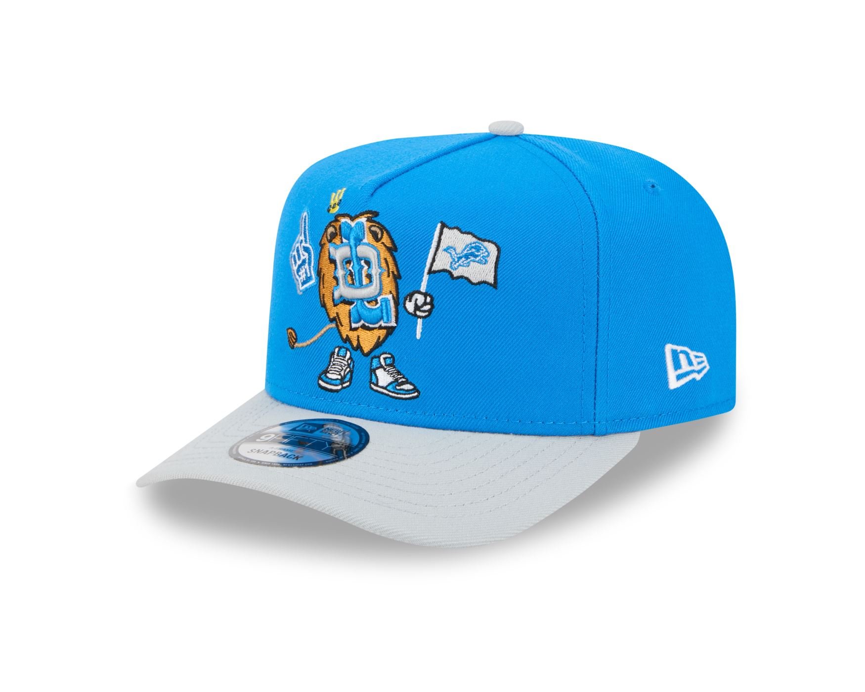 Bone New Era 9FIFTY A-FRAME Detroit Lions NFL Azul