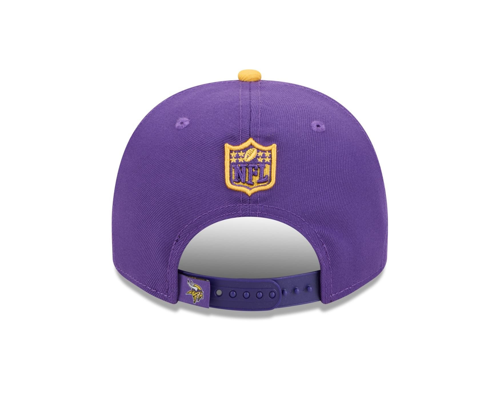 Bone New Era 9FIFTY A-FRAME Minnesota Vikings NFL Roxo Roxo/Amarelo 5