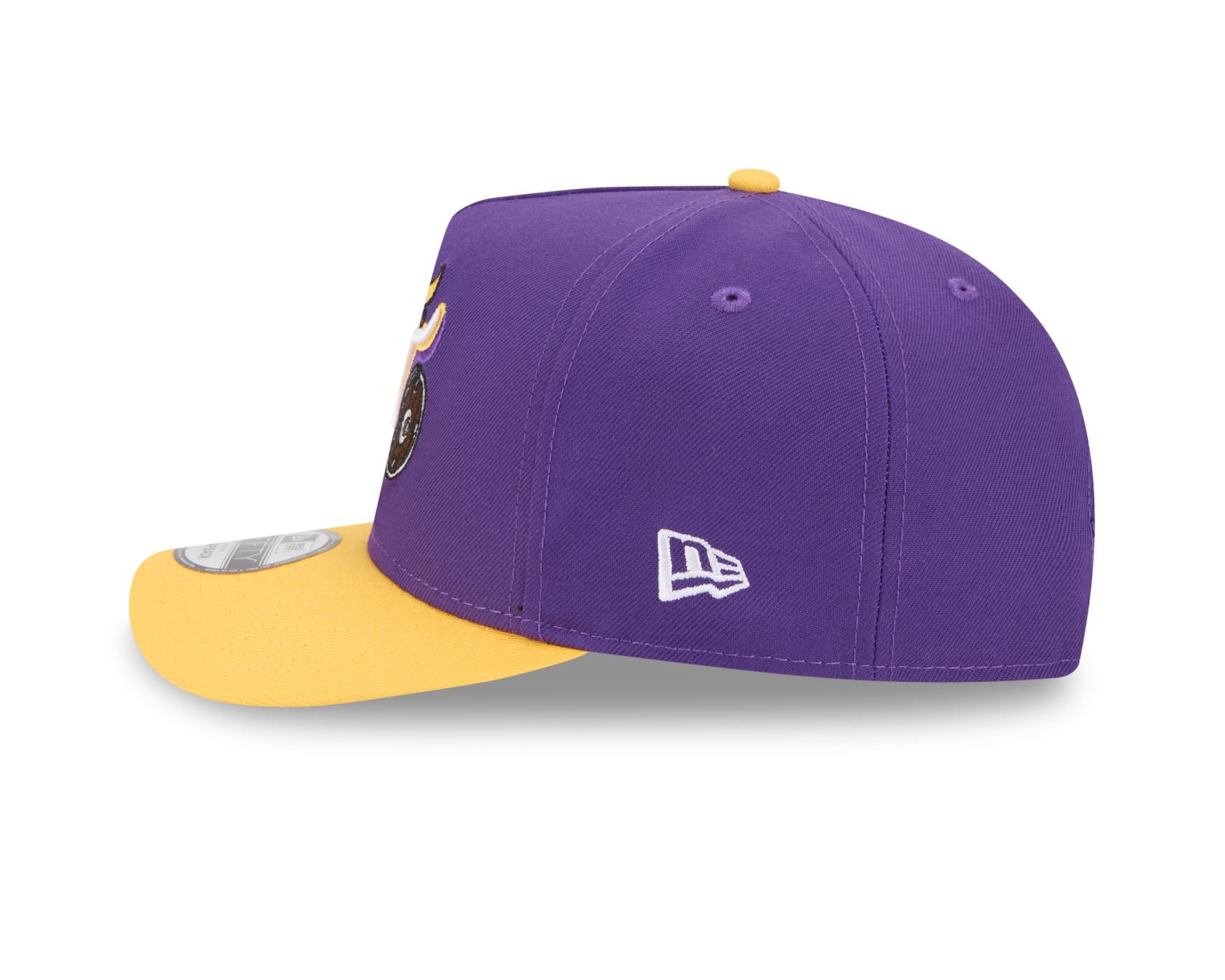 Bone New Era 9FIFTY A-FRAME Minnesota Vikings NFL Roxo Roxo/Amarelo 7