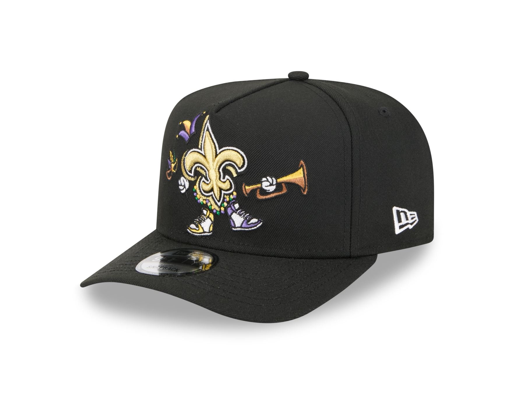 Bone New Era 9FIFTY A-FRAME New Orleans Saints NFL Preto