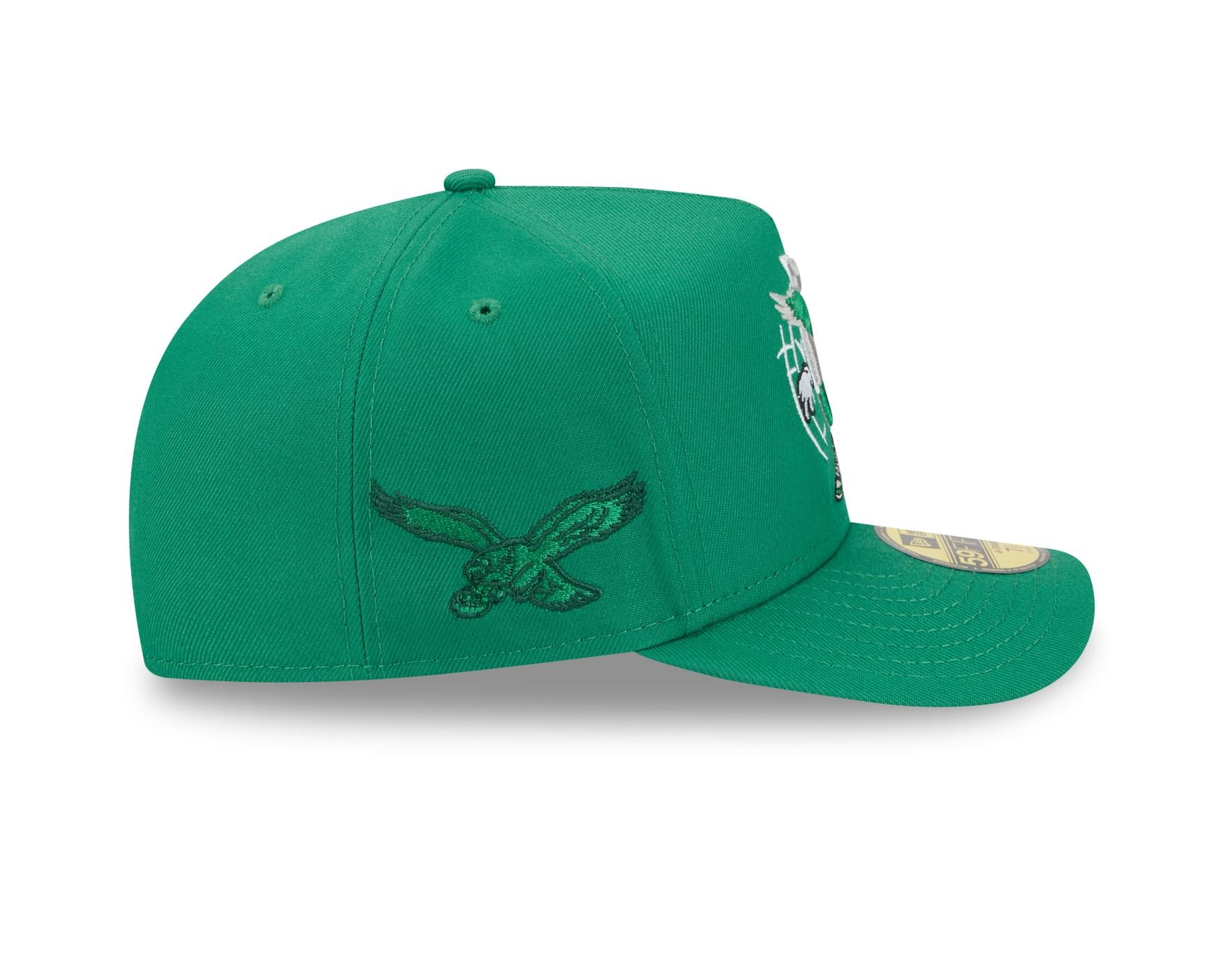 Bone New Era 59FIFTY Philadelphia Eagles NFL Verde Verde 4