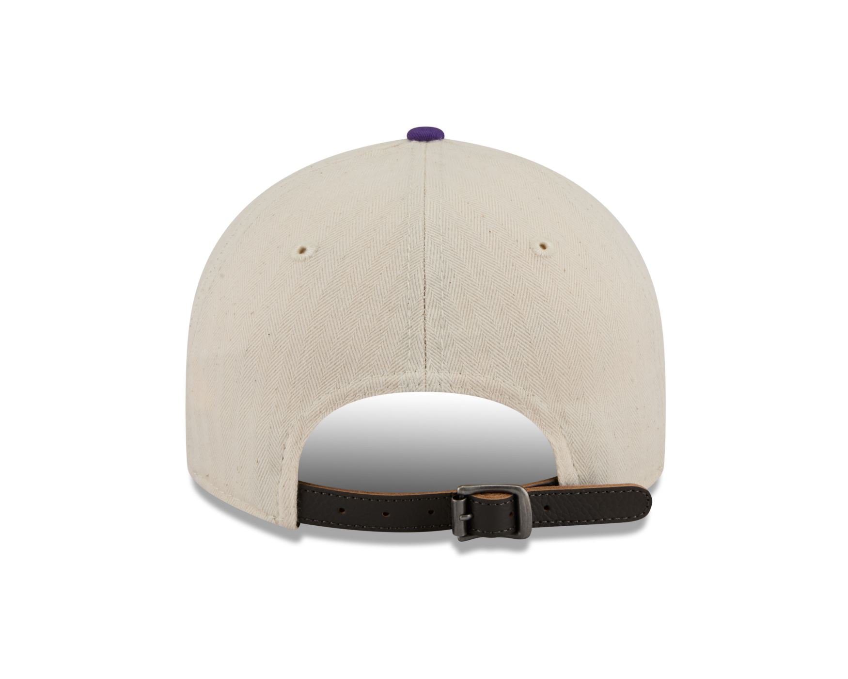 Bone New Era 9FIFTY RETRO CROWN SN Los Angeles Lakers NBA Roxo Bege/Roxo 5