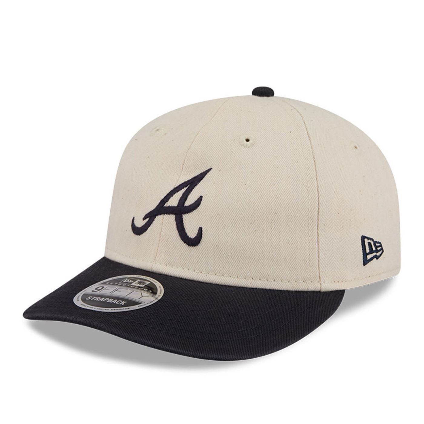 Bone New Era 9FIFTY RETRO CROWN SN Atlanta Braves MLB Marinho