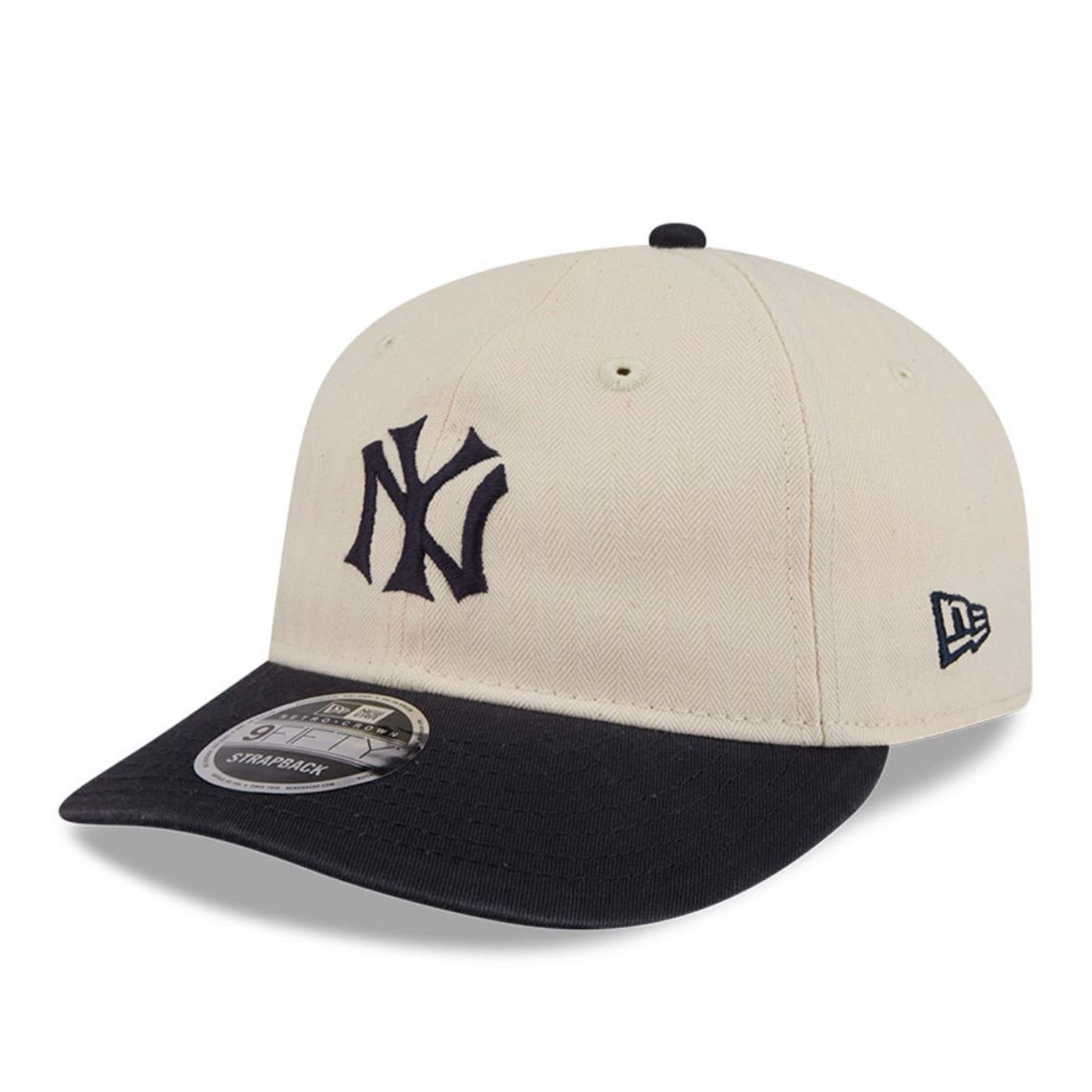 Bone New Era 9FIFTY RETRO CROWN SN New York Yankees MLB Branco