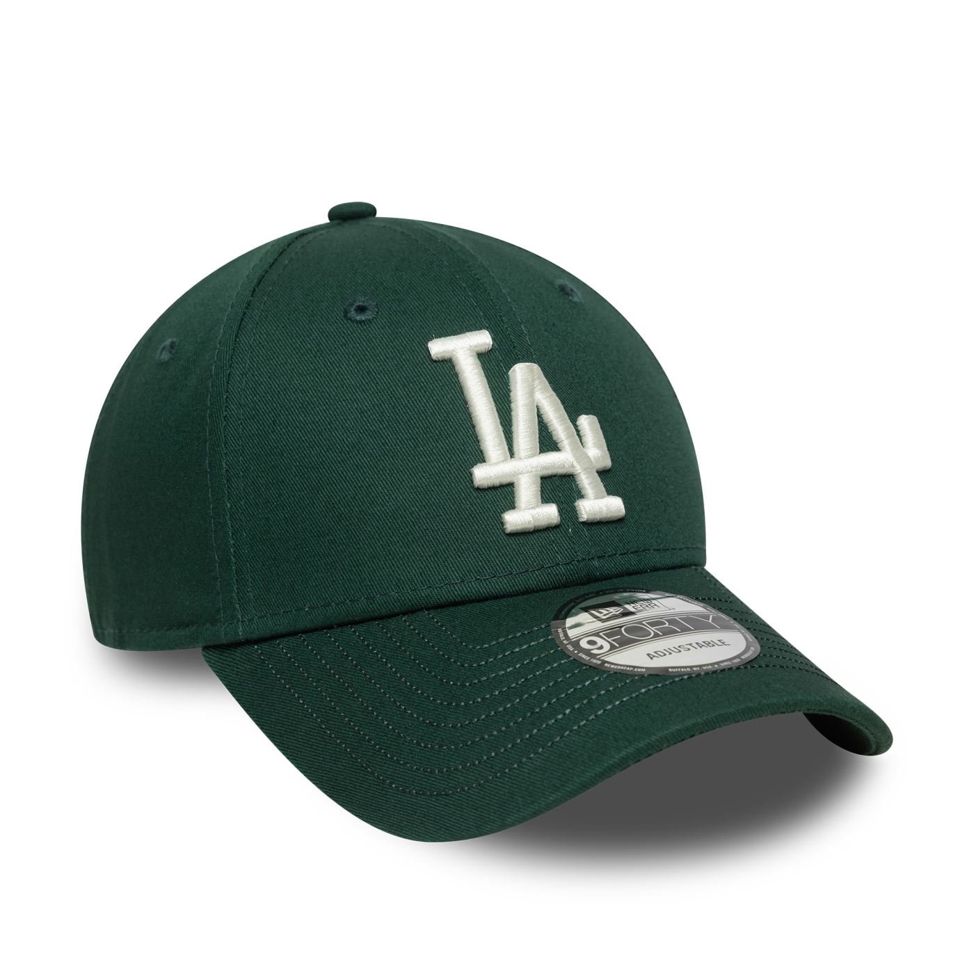 Bone New Era  9FORTY Los Angeles Dodgers MLB Verde Verde 3