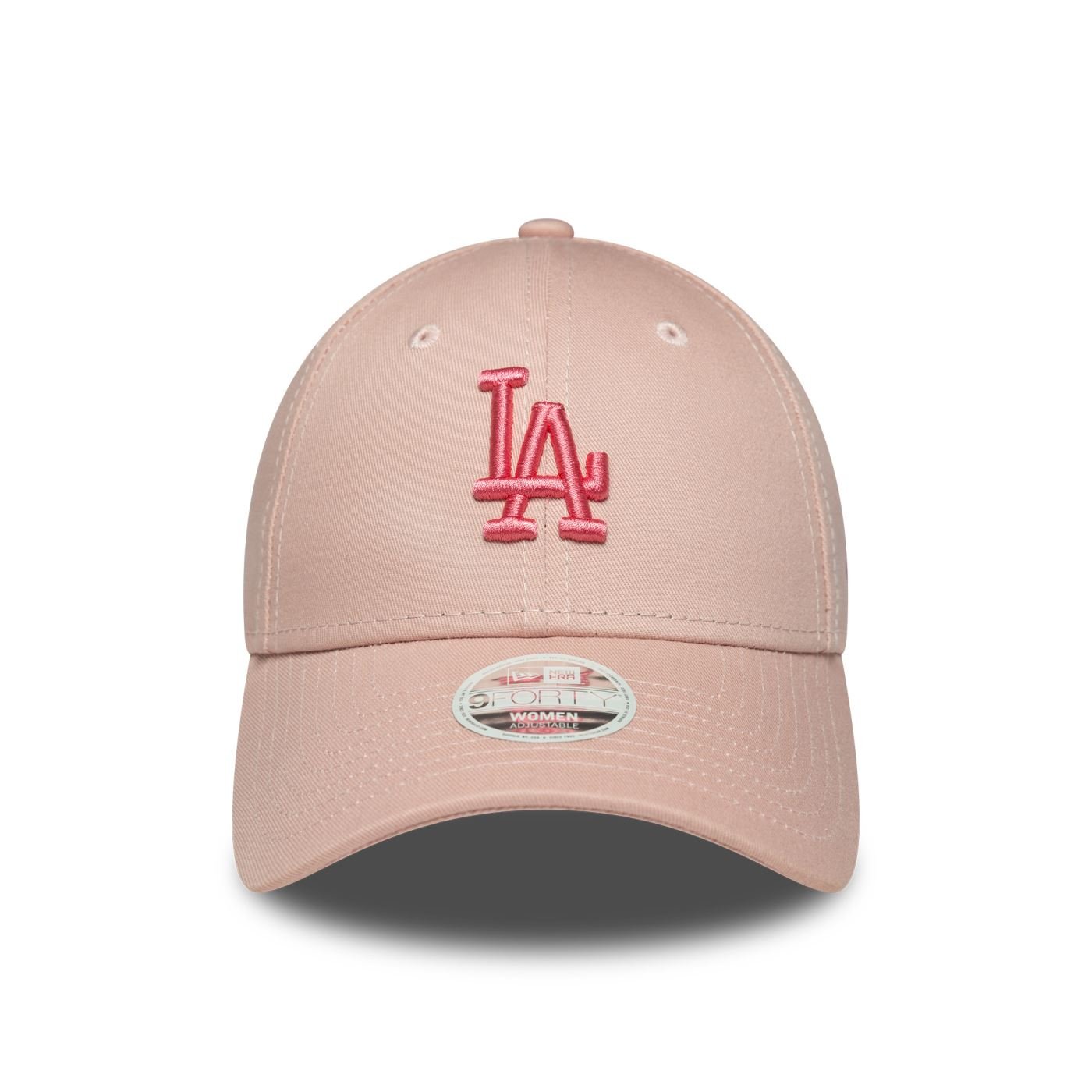 Bone New Era  9FORTY Los Angeles Dodgers MLB Rosa Rosa 2