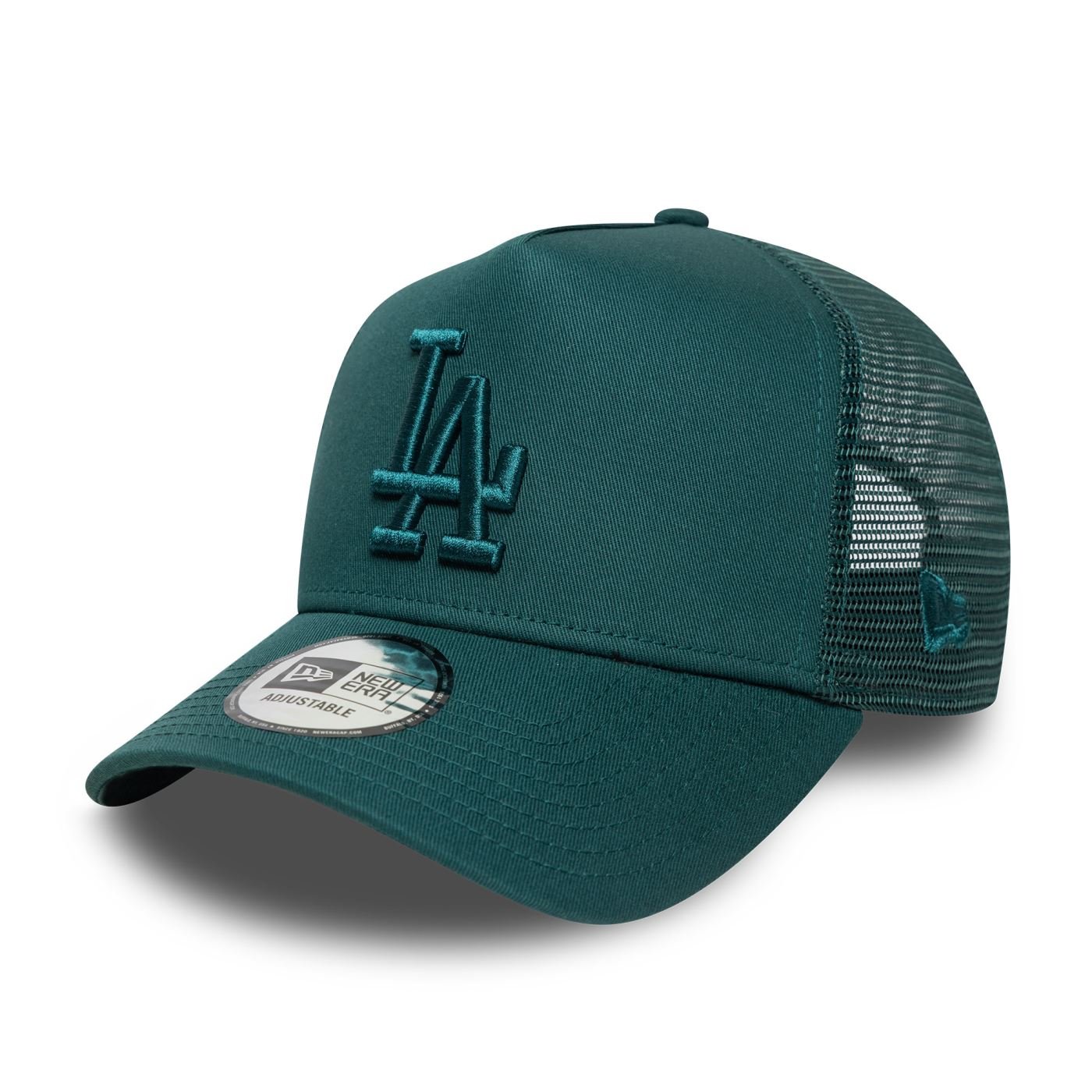 Bone New Era  9FORTY A-Frame Trucker Los Angeles Dodgers MLB Verde