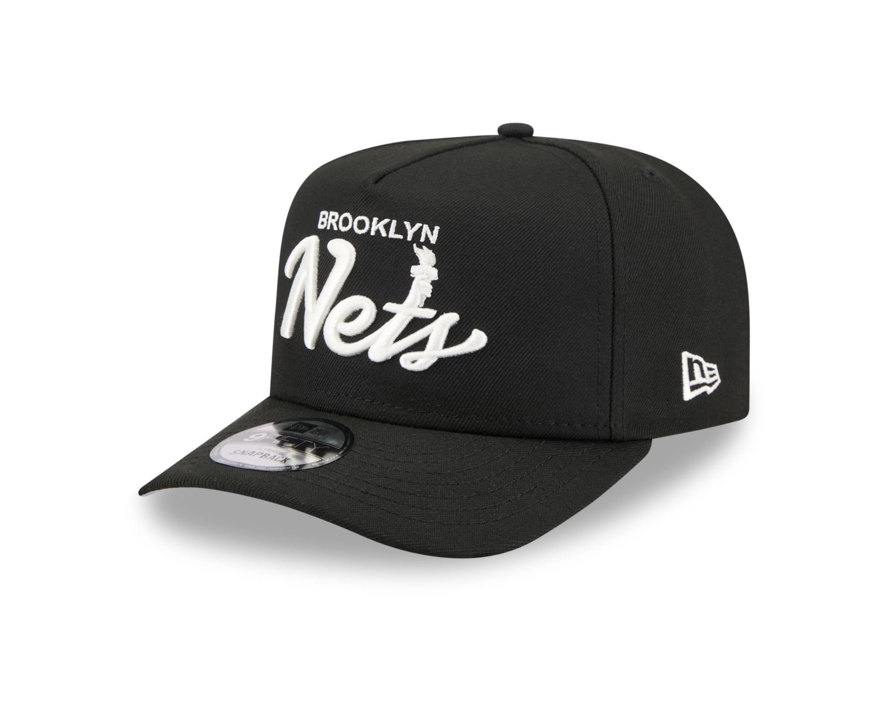 Bone New Era 9FIFTY A-FRAME Brooklyn Nets NBA Preto
