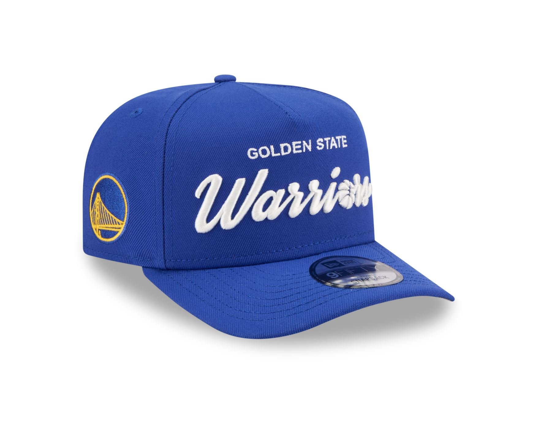 Bone New Era 9FIFTY A-FRAME Golden State Warriors NBA Azul Azul 3