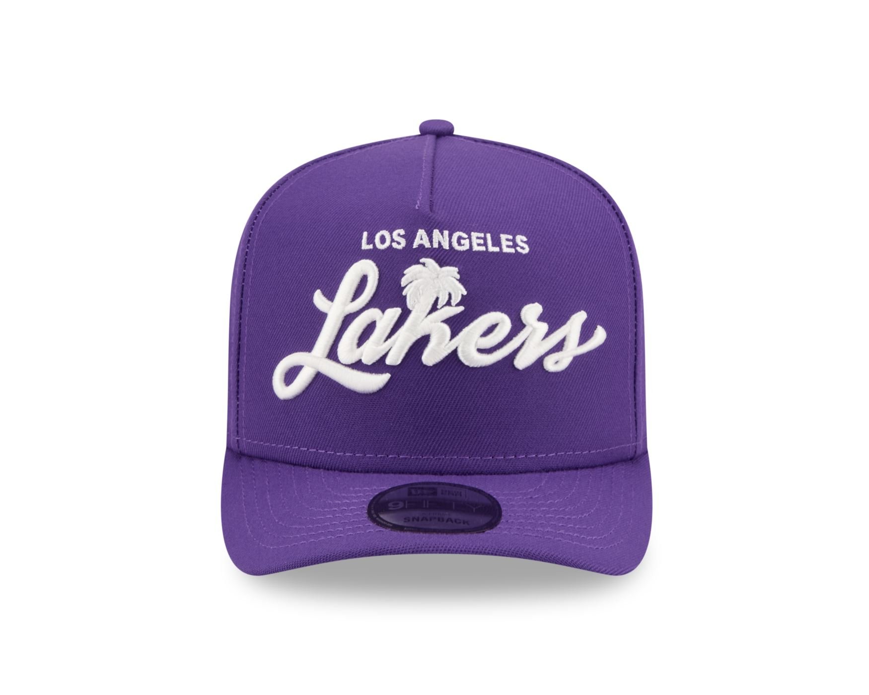 Bone New Era 9FIFTY A-FRAME Los Angeles Lakers NBA Roxo Roxo 2