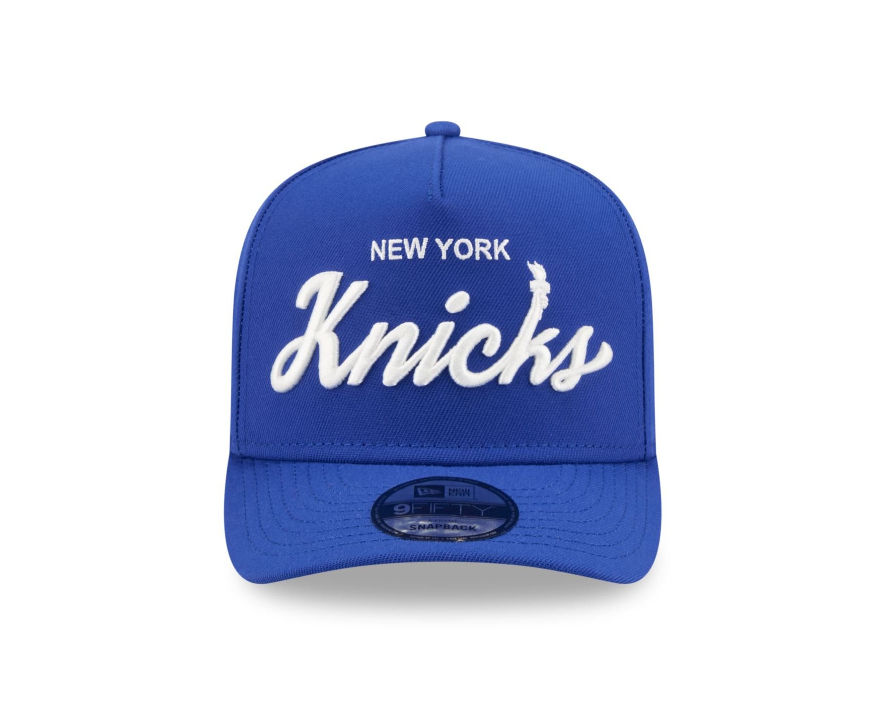 Bone New Era 9FIFTY A-FRAME New York Knicks NBA Azul Azul 2