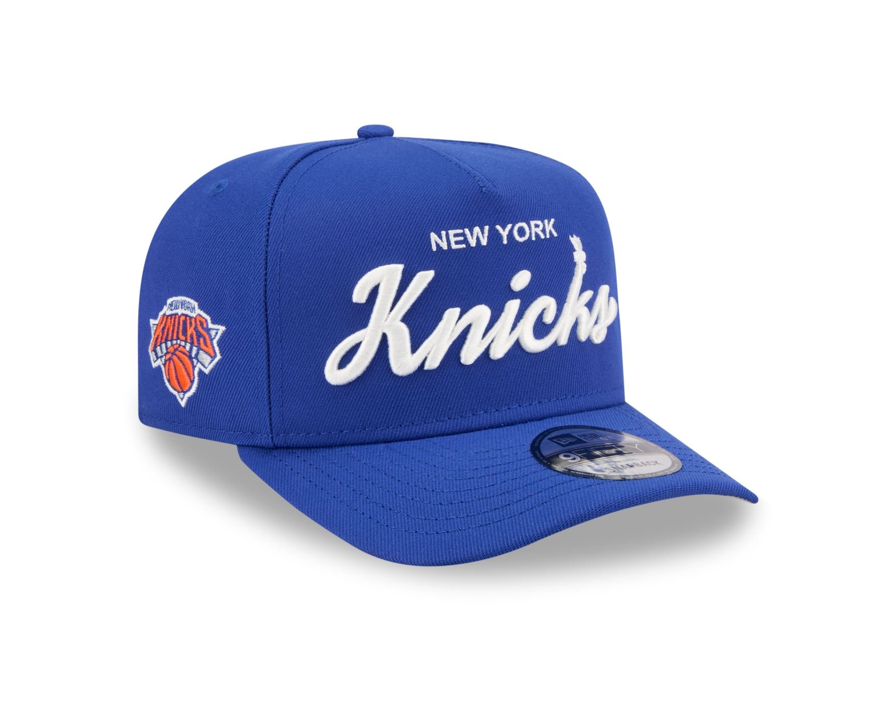 Bone New Era 9FIFTY A-FRAME New York Knicks NBA Azul Azul 3