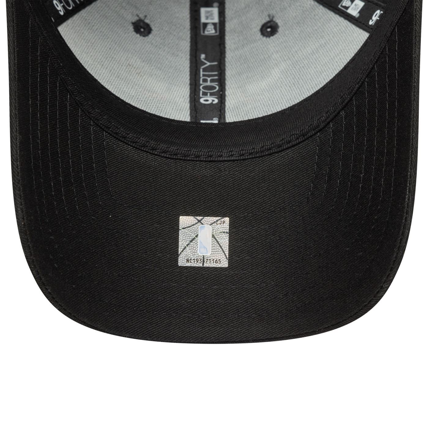 Bone New Era  9FORTY Chicago Bulls NBA Cinza Cinza/Preto 6