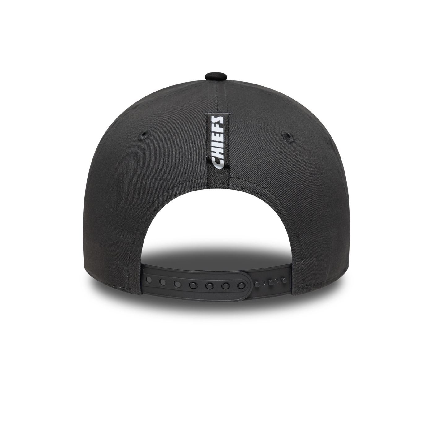 Bone New Era  9FORTY A-Frame Kansas City Chiefs NFL Cinza Cinza/Preto 4