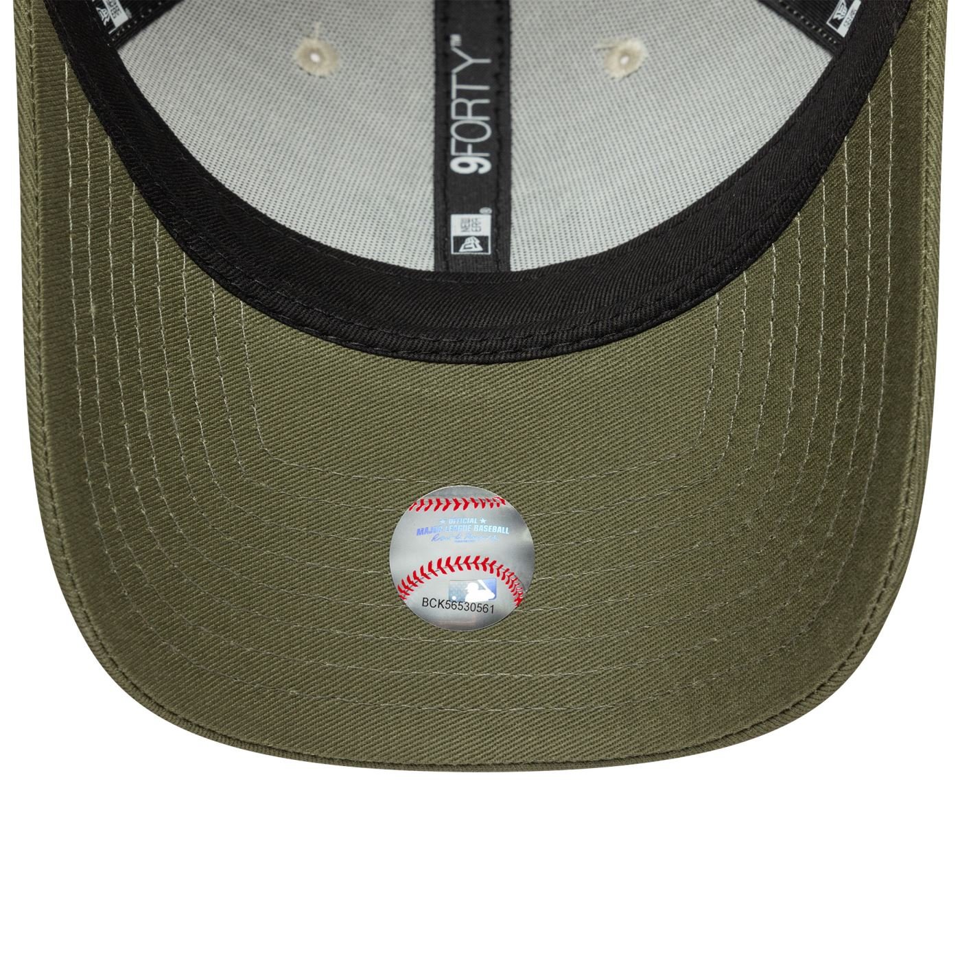 Bone New Era  9FORTY New York Yankees MLB Bege Bege/Verde 5