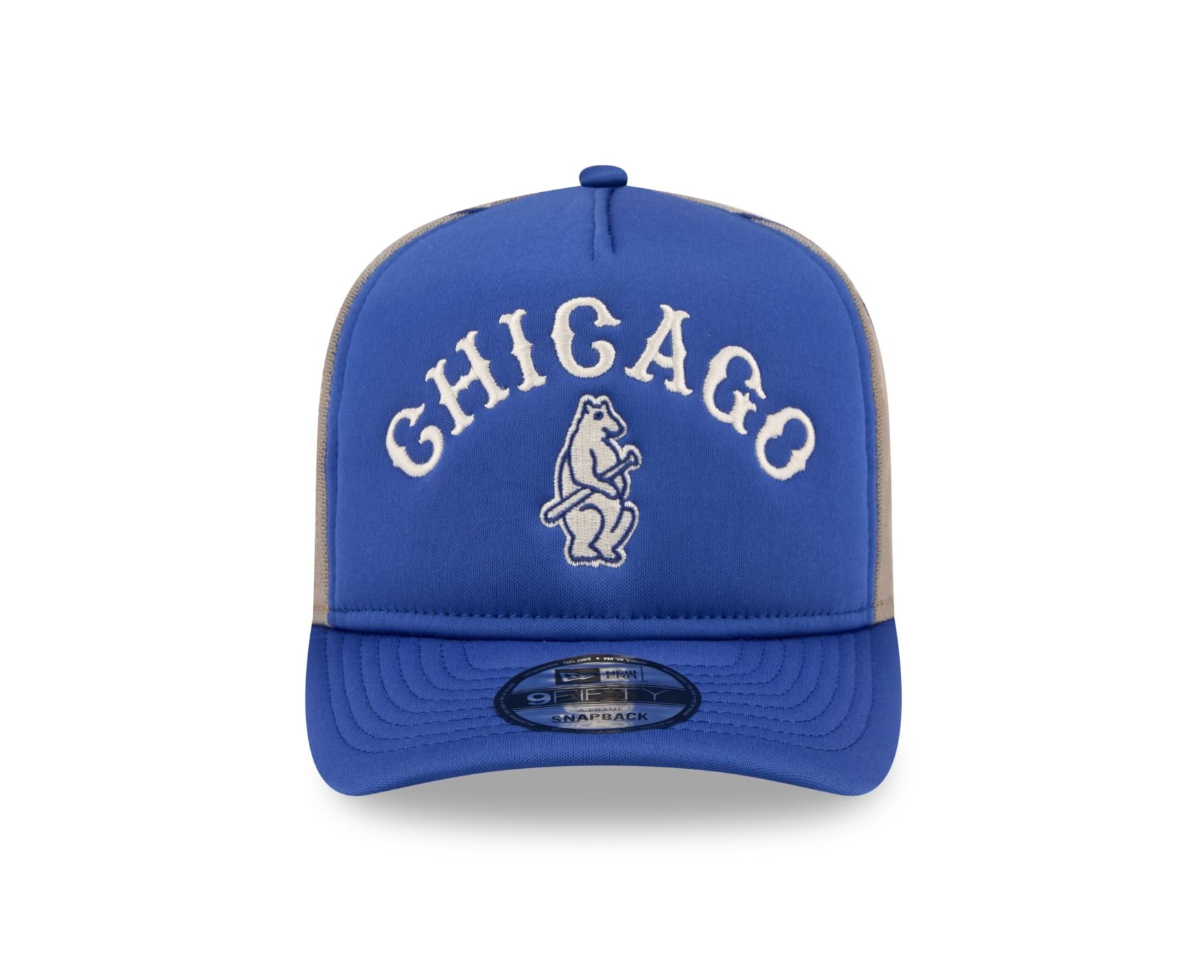 Bone New Era 9FORTY A-FRAME SNAPBACK Chicago Cubs MLB Azul Azul 2