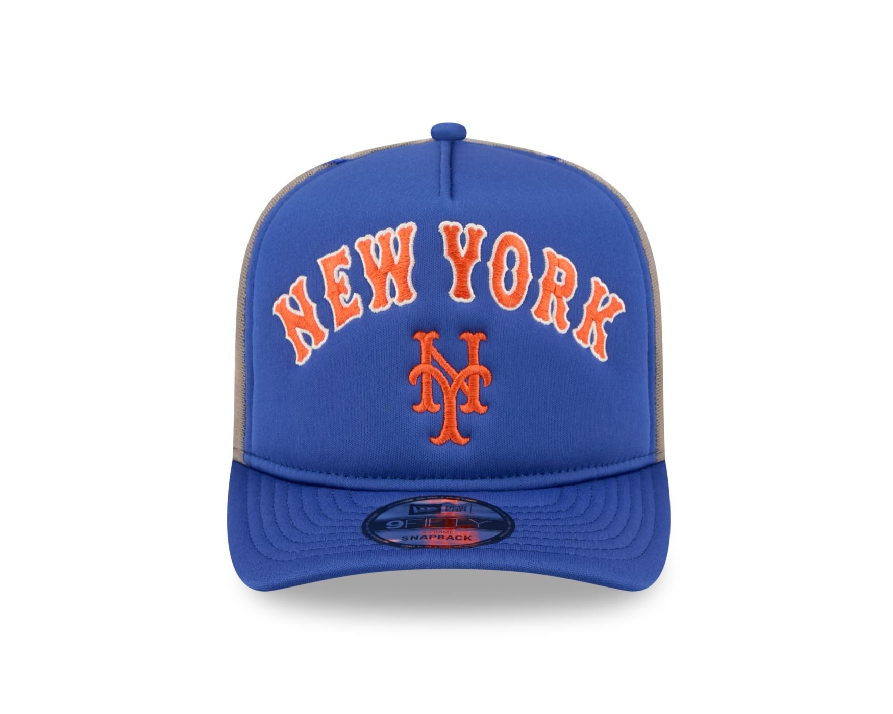 Bone New Era 9FORTY A-FRAME SNAPBACK New York Mets MLB Azul Azul 2