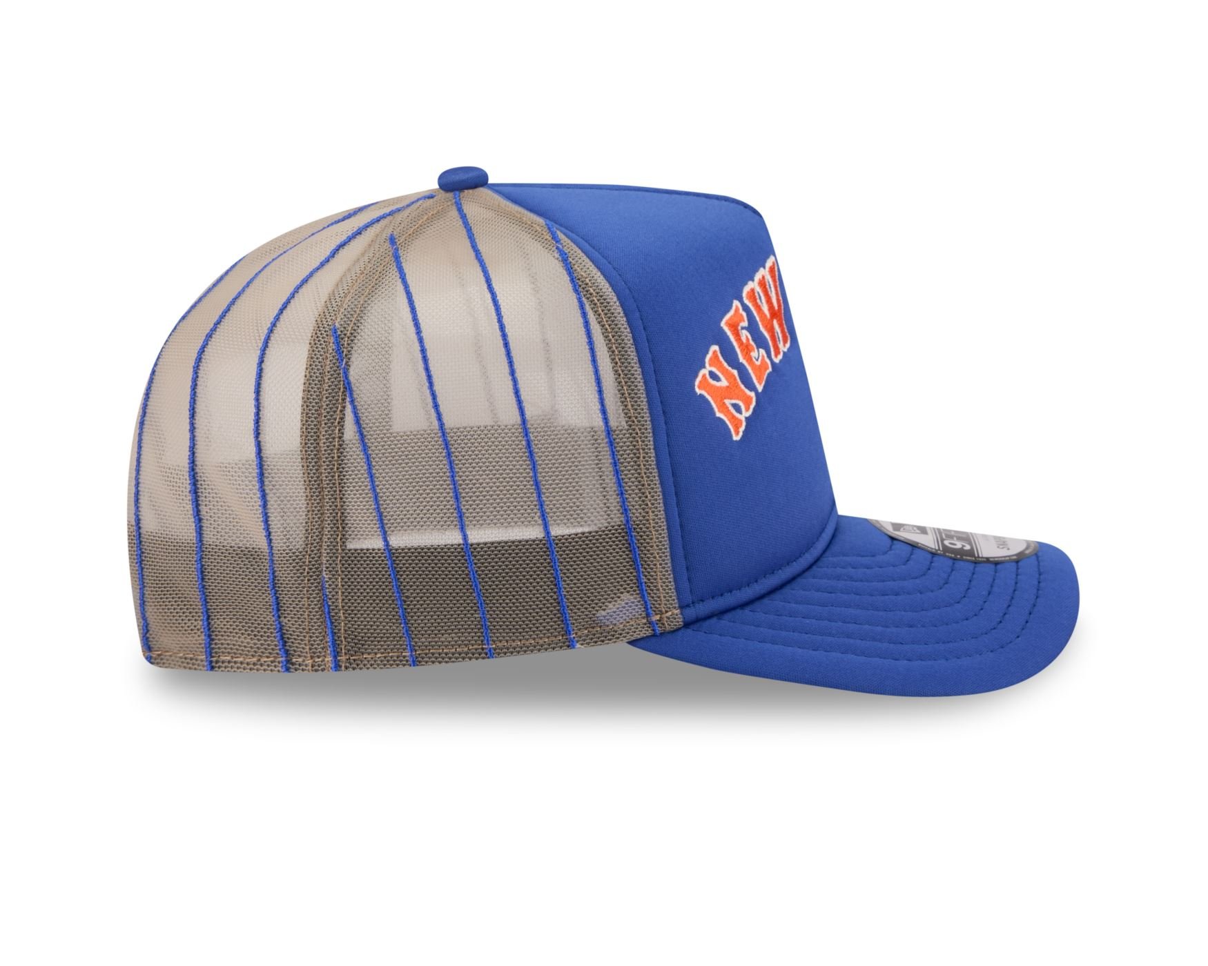 Bone New Era 9FORTY A-FRAME SNAPBACK New York Mets MLB Azul Azul 4