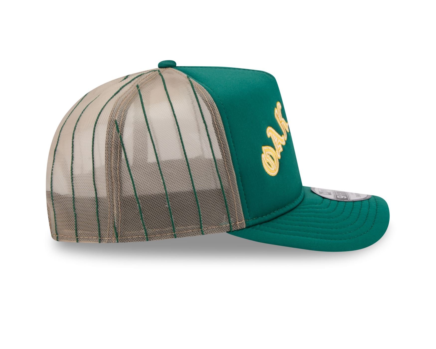 Bone New Era 9FORTY A-FRAME SNAPBACK Oakland Athletics MLB Verde Verde 4