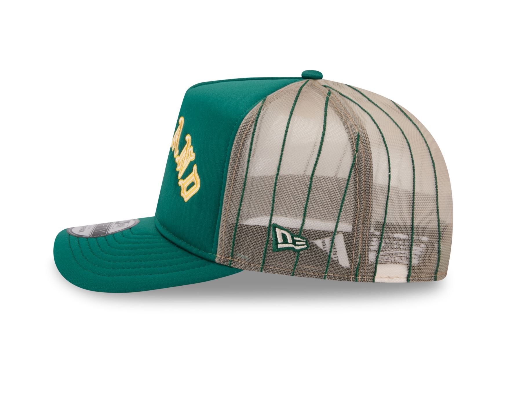 Bone New Era 9FORTY A-FRAME SNAPBACK Oakland Athletics MLB Verde Verde 7