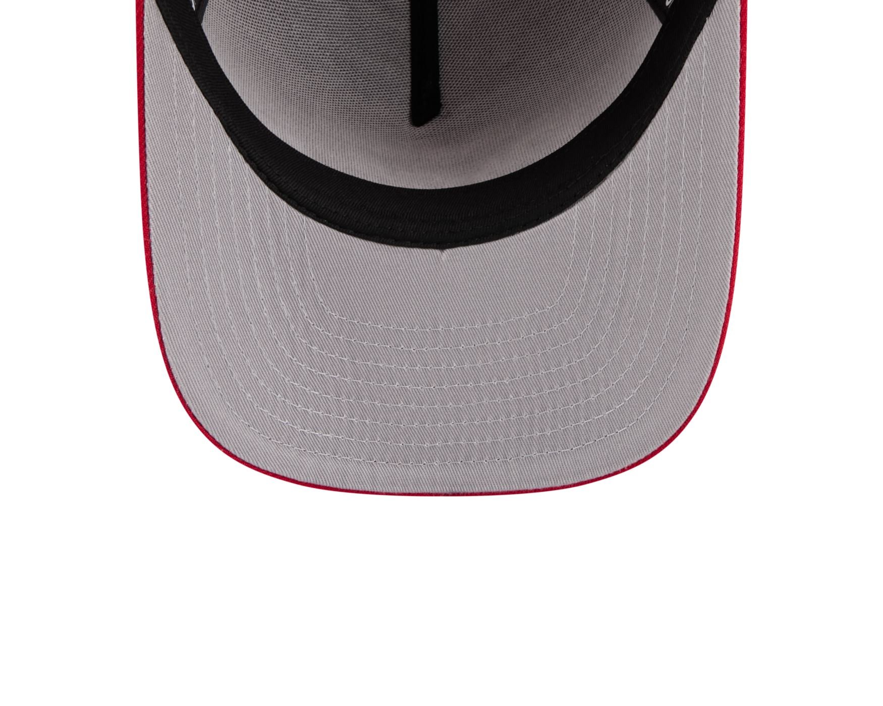 Bone New Era 9FIFTY A-FRAME Boston Red Sox MLB Marinho Vermelho 6