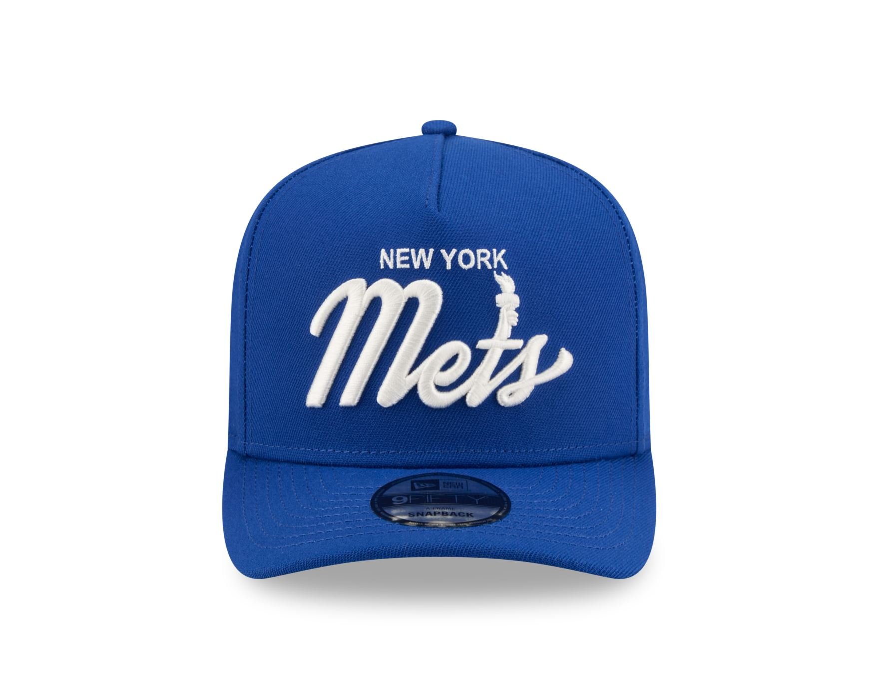 Bone New Era 9FIFTY A-FRAME New York Mets MLB Azul Azul 2