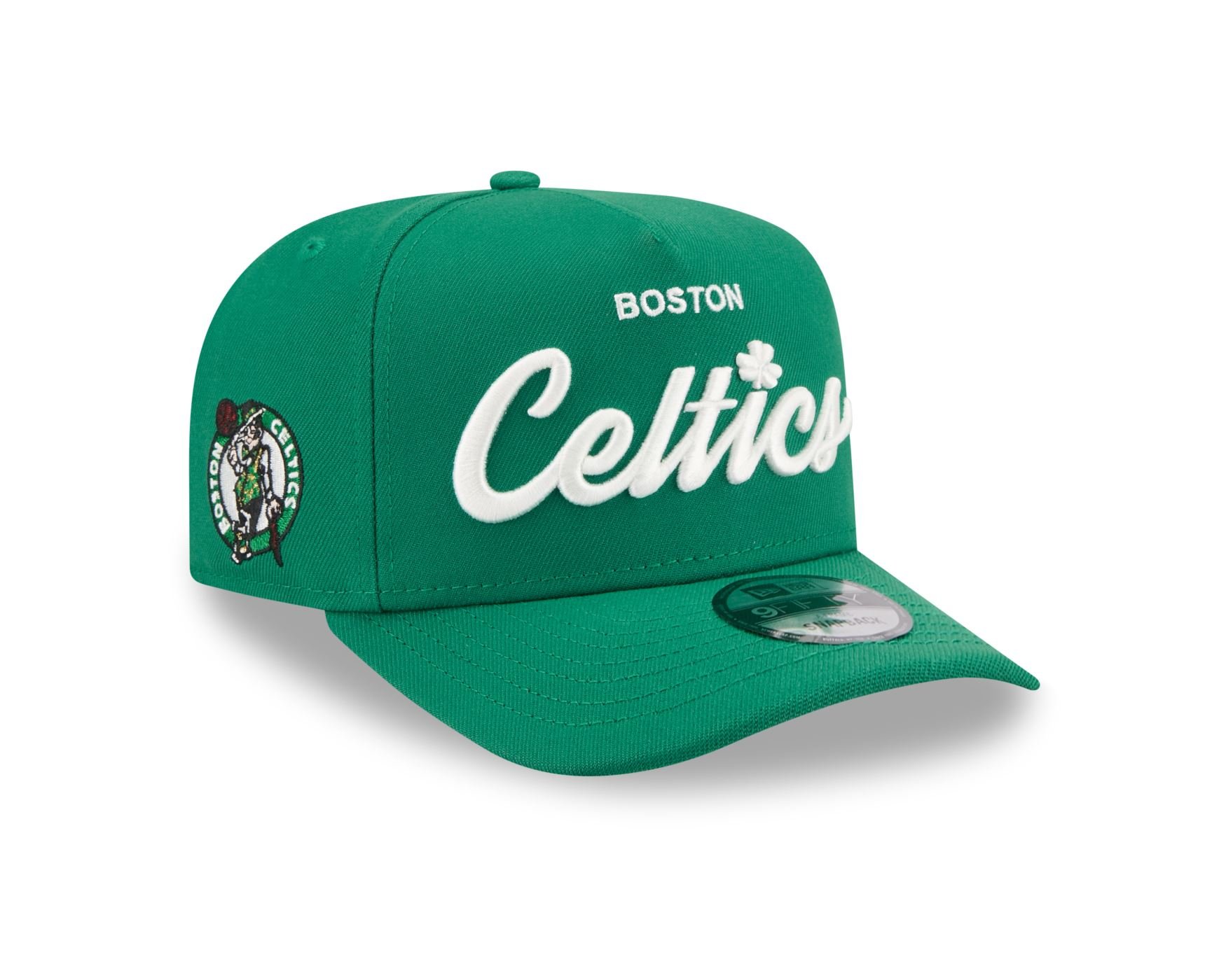 Bone New Era 9FIFTY A-FRAME Boston Celtics NBA Verde Verde 3