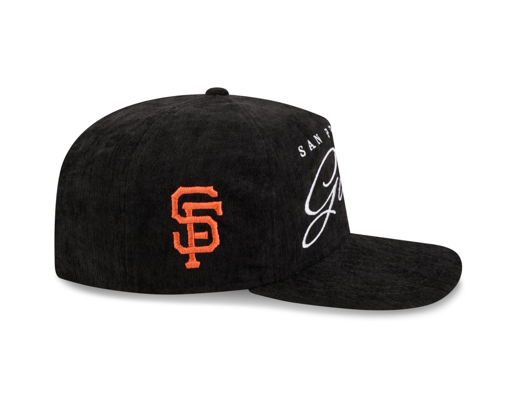 Bone New Era 19TWENTY STRAPBACK San Francisco Giants MLB Preto Preto 4