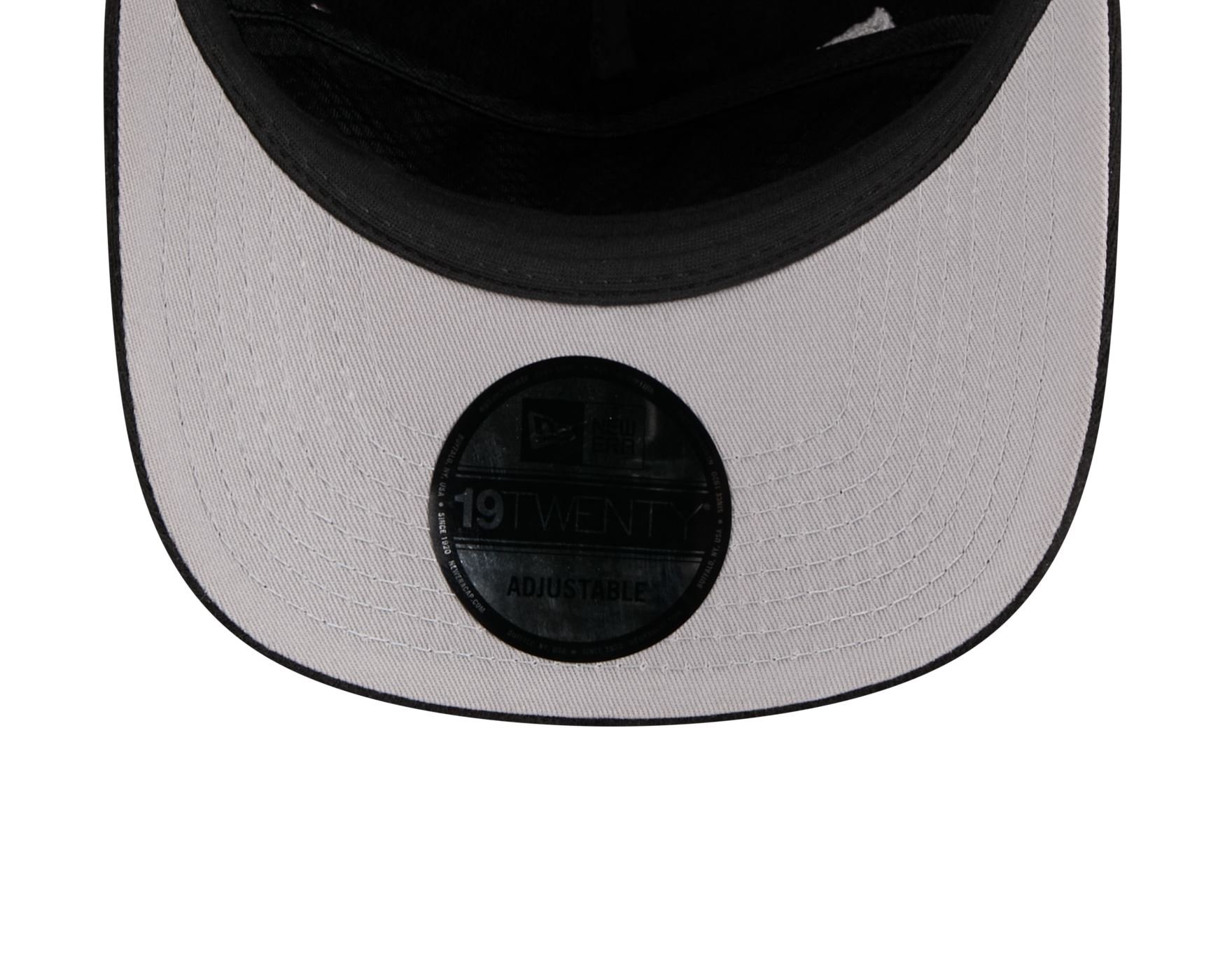 Bone New Era 19TWENTY STRAPBACK San Francisco Giants MLB Preto Preto 6