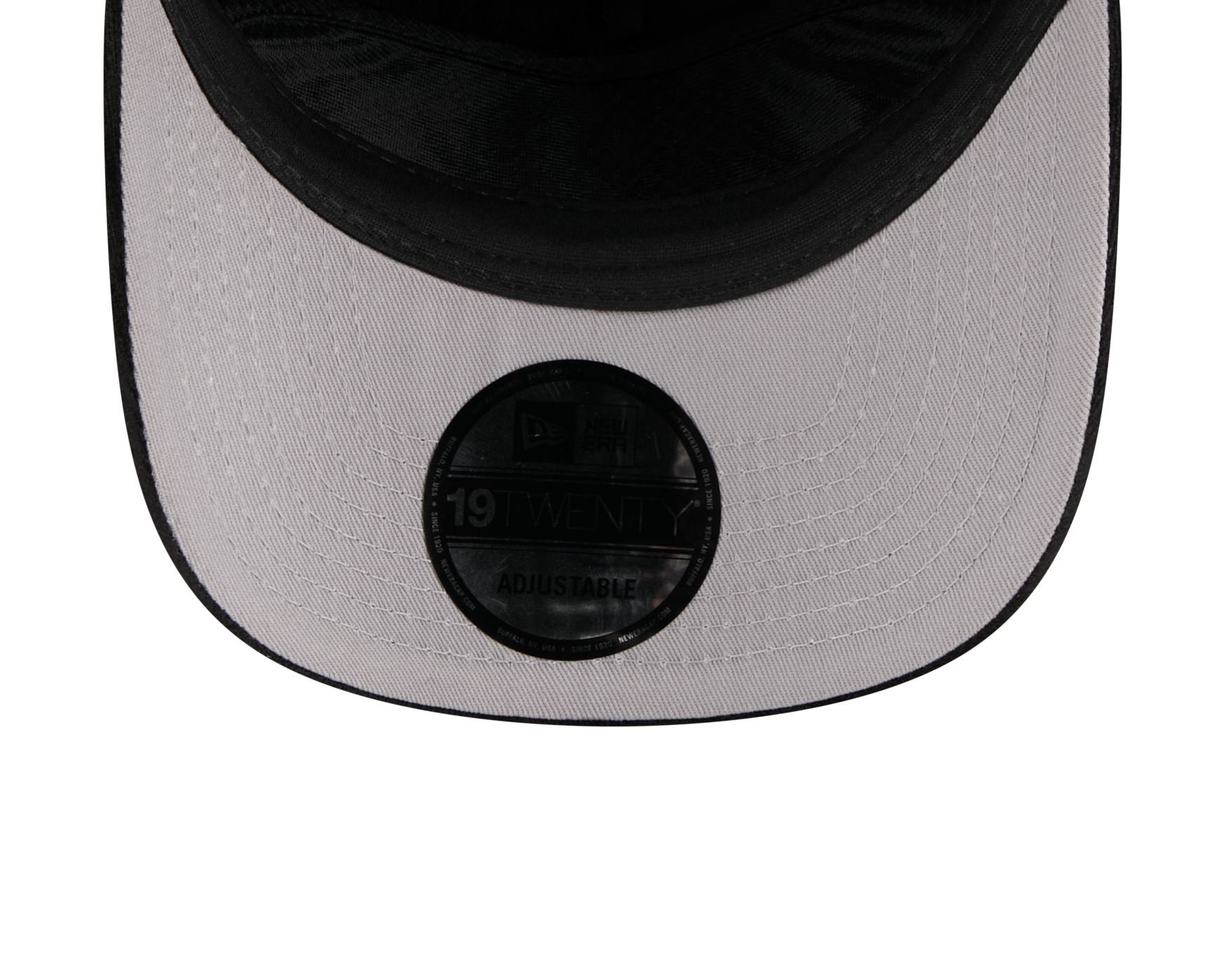 Bone New Era 19TWENTY STRAPBACK Chicago Bulls NBA Preto Preto 6