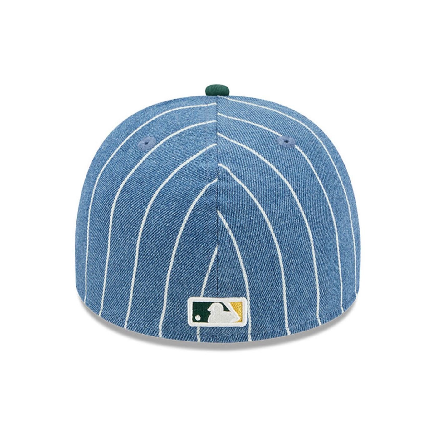 Bone New Era 59FIFTY A-FRAME Oakland Athletics MLB Verde Verde/Azul 5