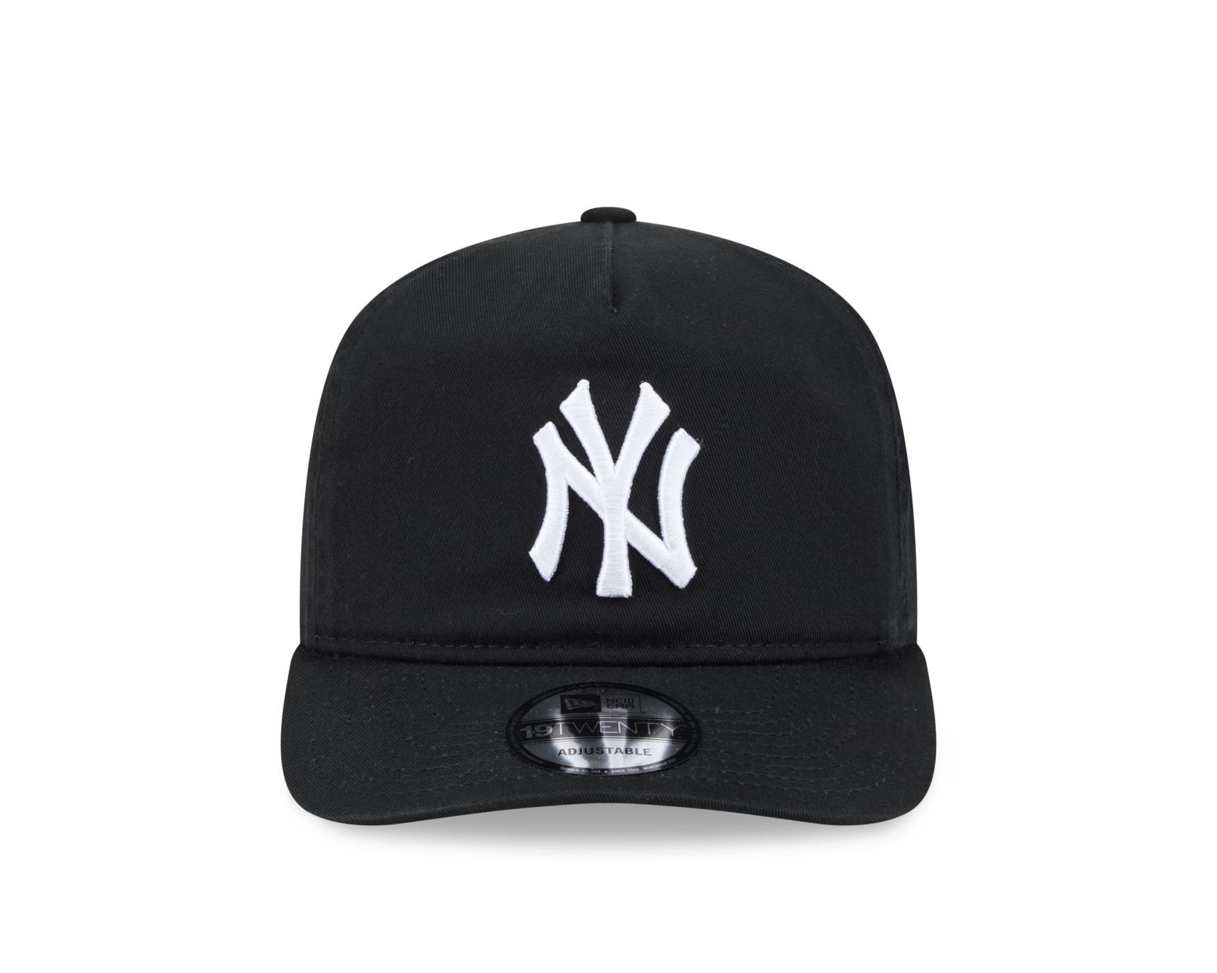 Bone New Era 19TWENTY New York Yankees Quickstrike 2025 Preto Preto 3