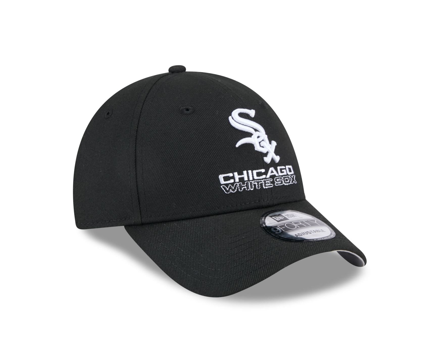 Bone New Era  9FORTY Chicago White Sox MLB Off White Off White 3