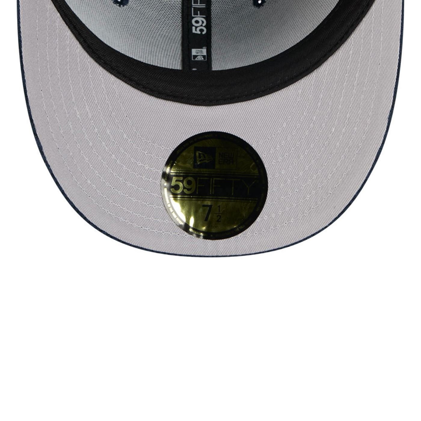 Bone New Era 59FIFTY New York Yankees MLB Marinho Marinho 5