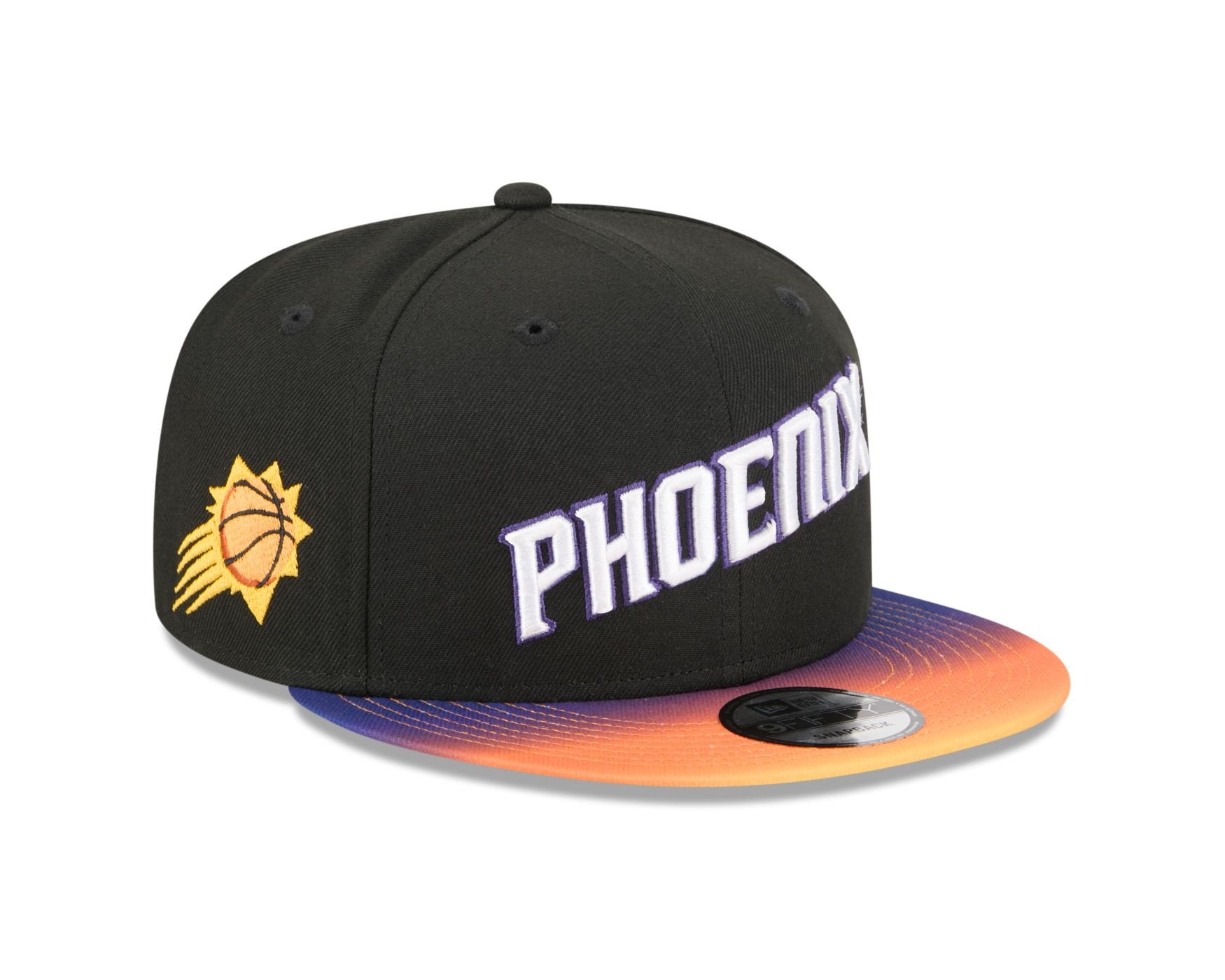 Bone New Era  9FIFTY  Phoenix Suns NBA Roxo Preto 3