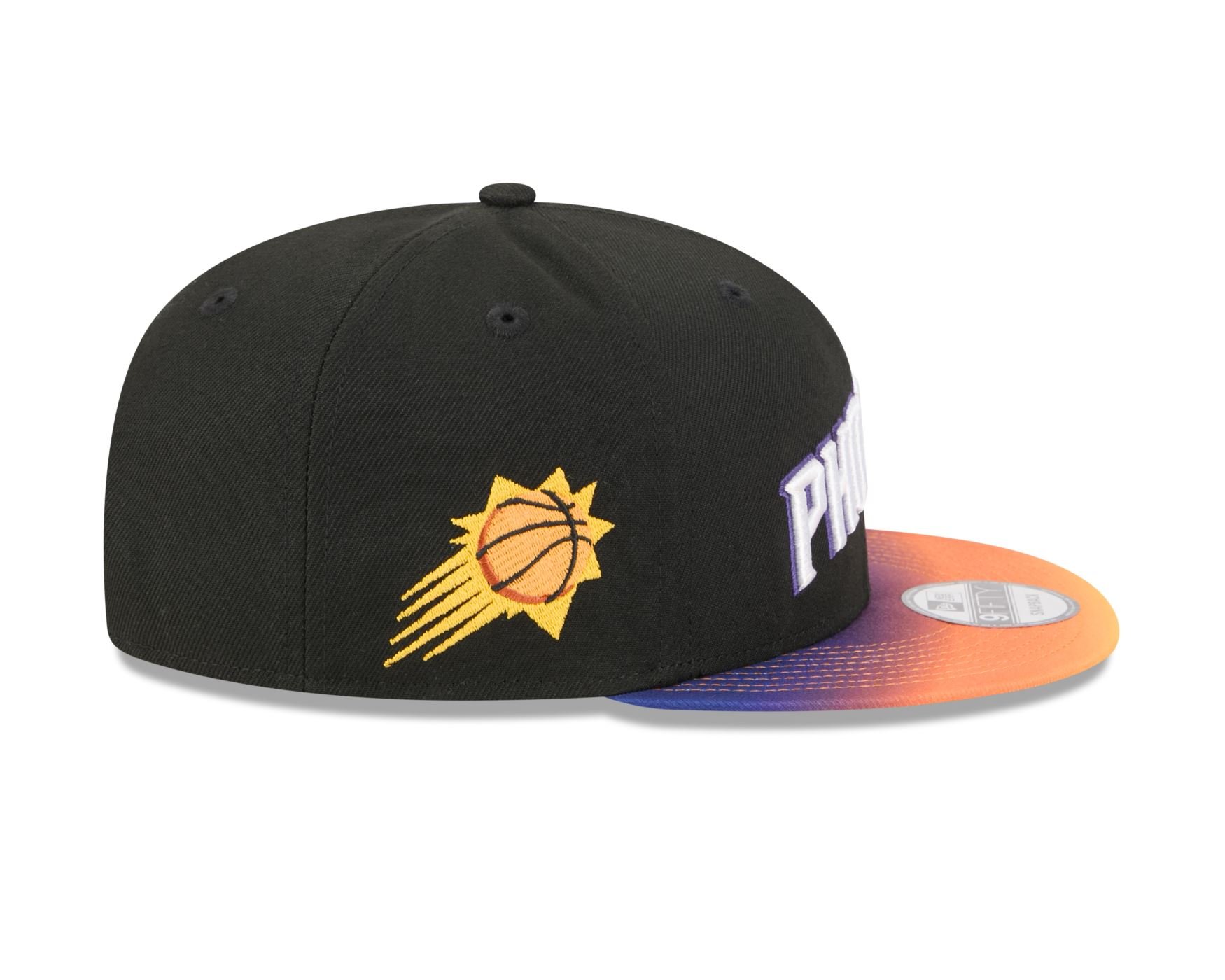 Bone New Era  9FIFTY  Phoenix Suns NBA Roxo Preto 4