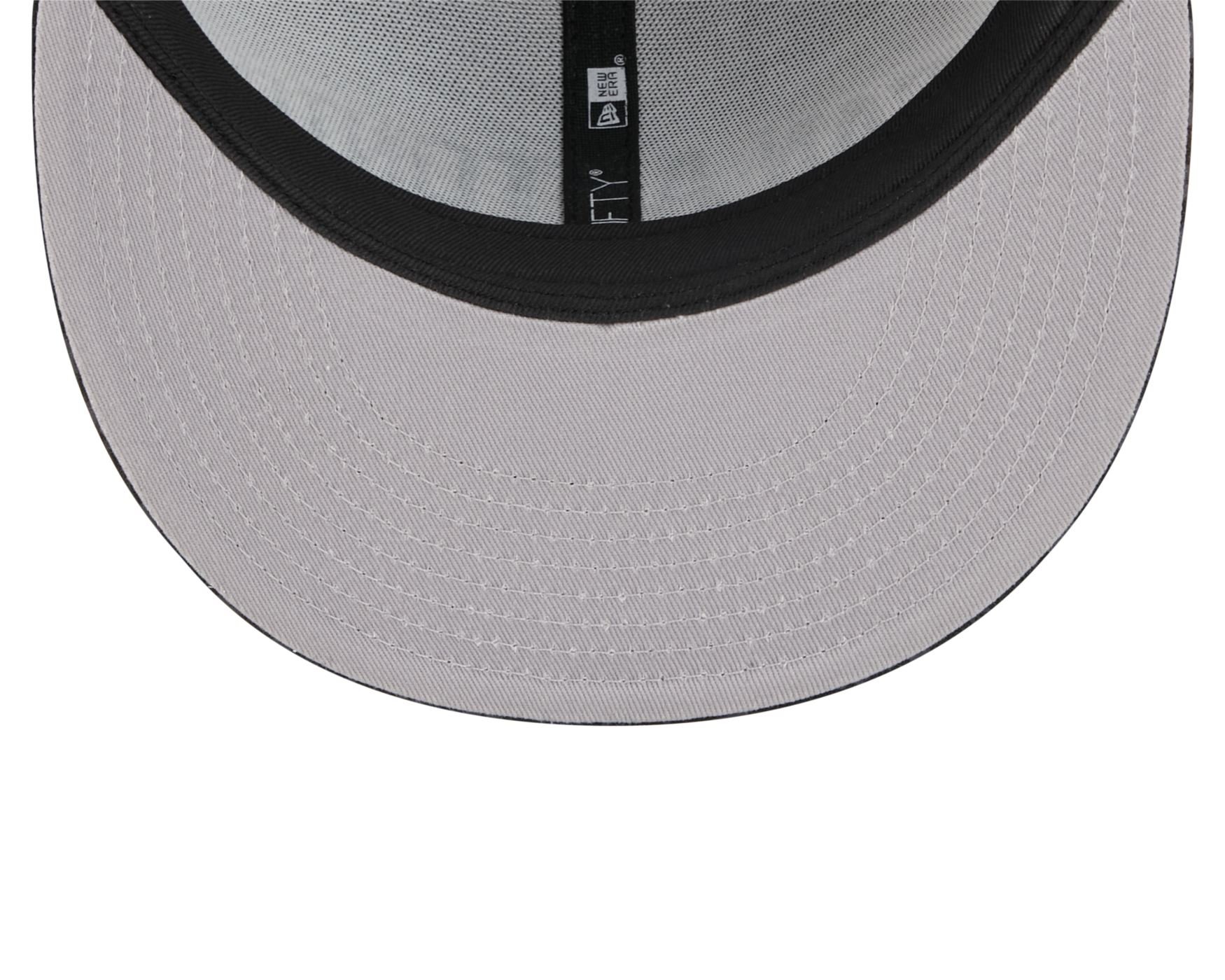 Bone New Era  9FIFTY  San Antonio Spurs NBA Preto Cinza 6