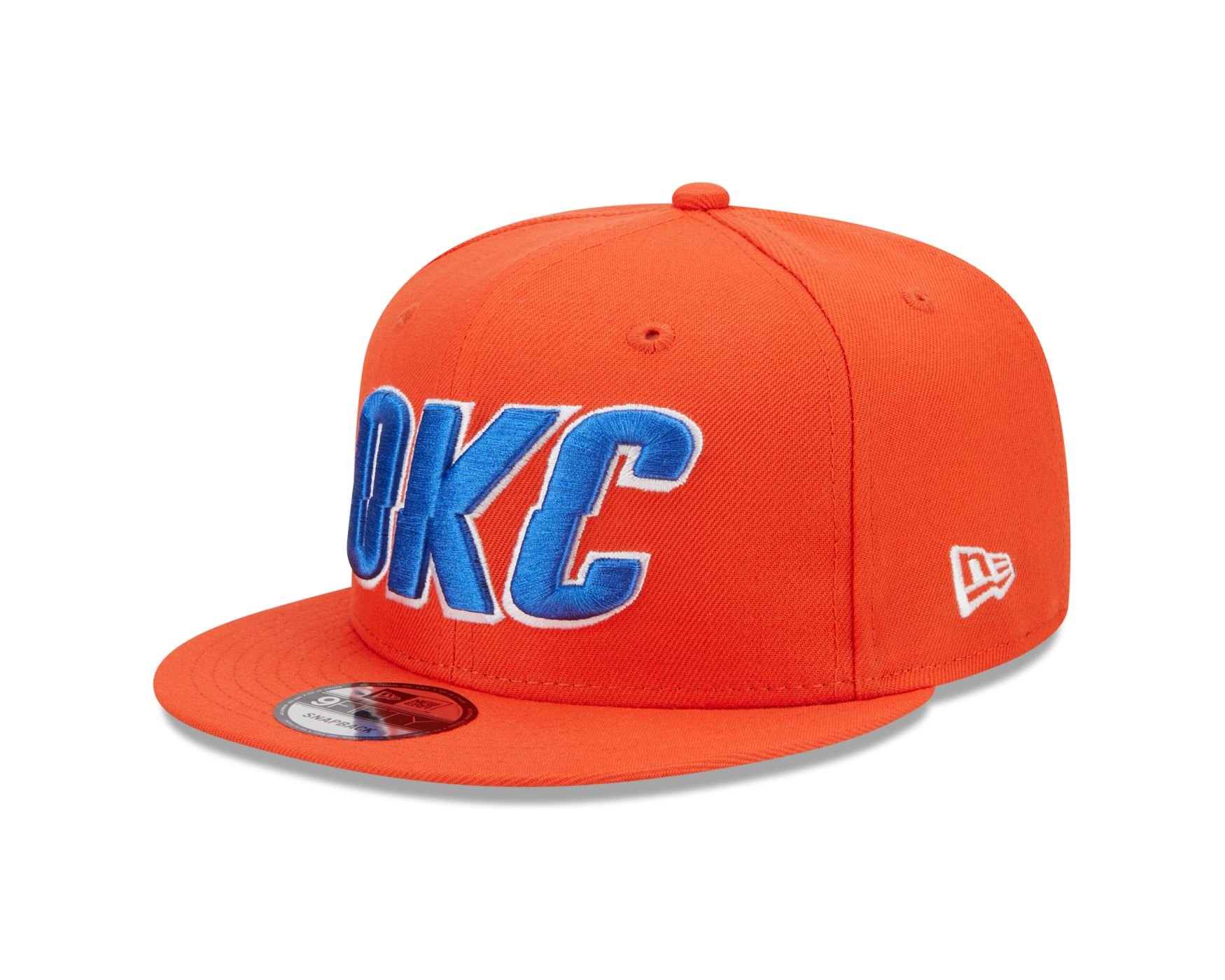 Bone New Era  9FIFTY  Oklahoma City Thunder NBA Laranja