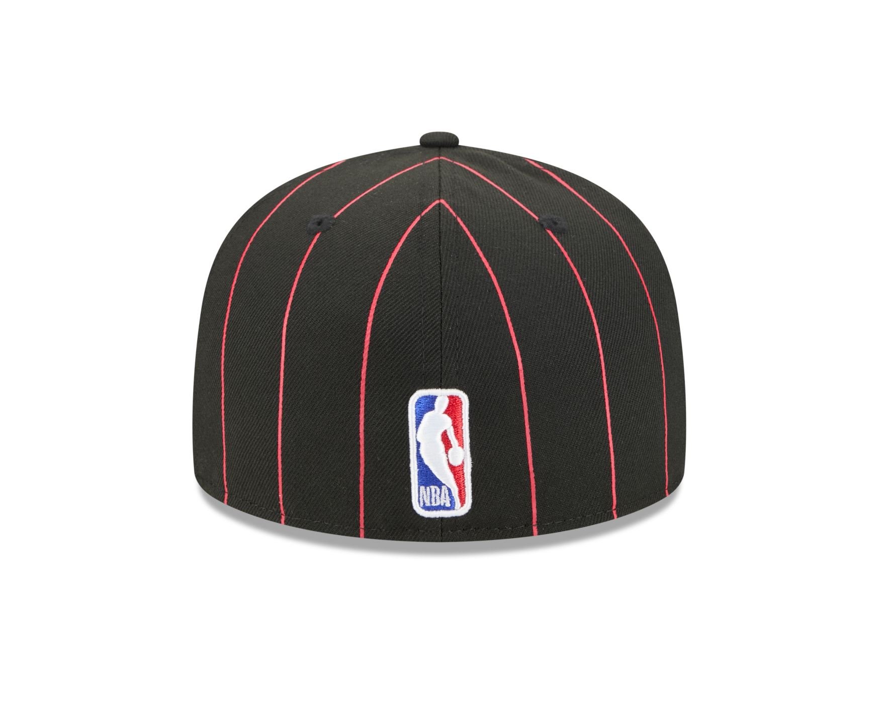 Bone New Era  59FIFTY Chicago Bulls NBA Preto Preto/Vermelho 4