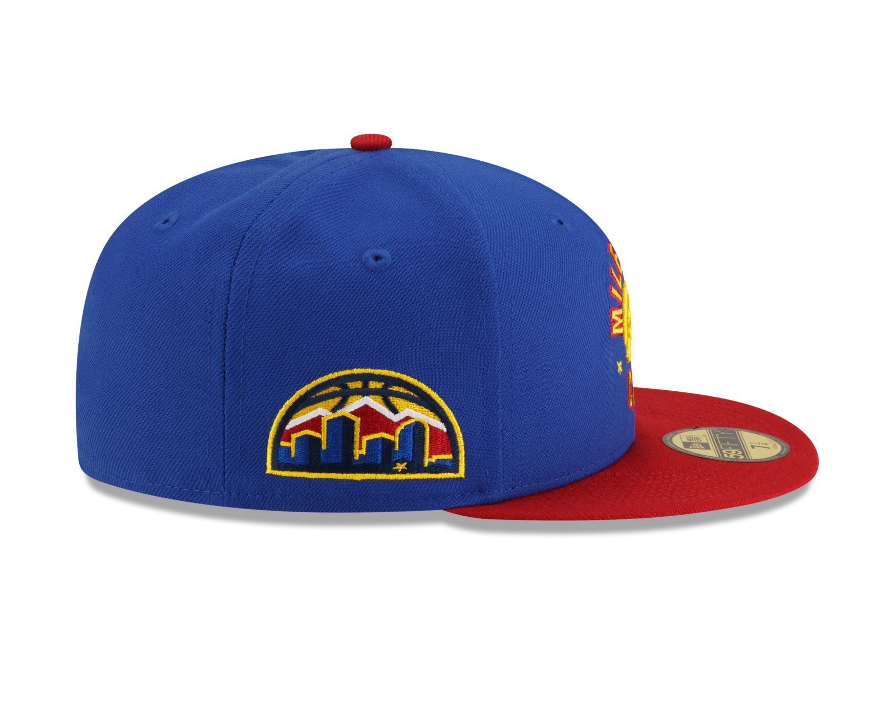 Bone New Era  59FIFTY Denver Nuggets NBA Marinho Marinho/Vermelho 3
