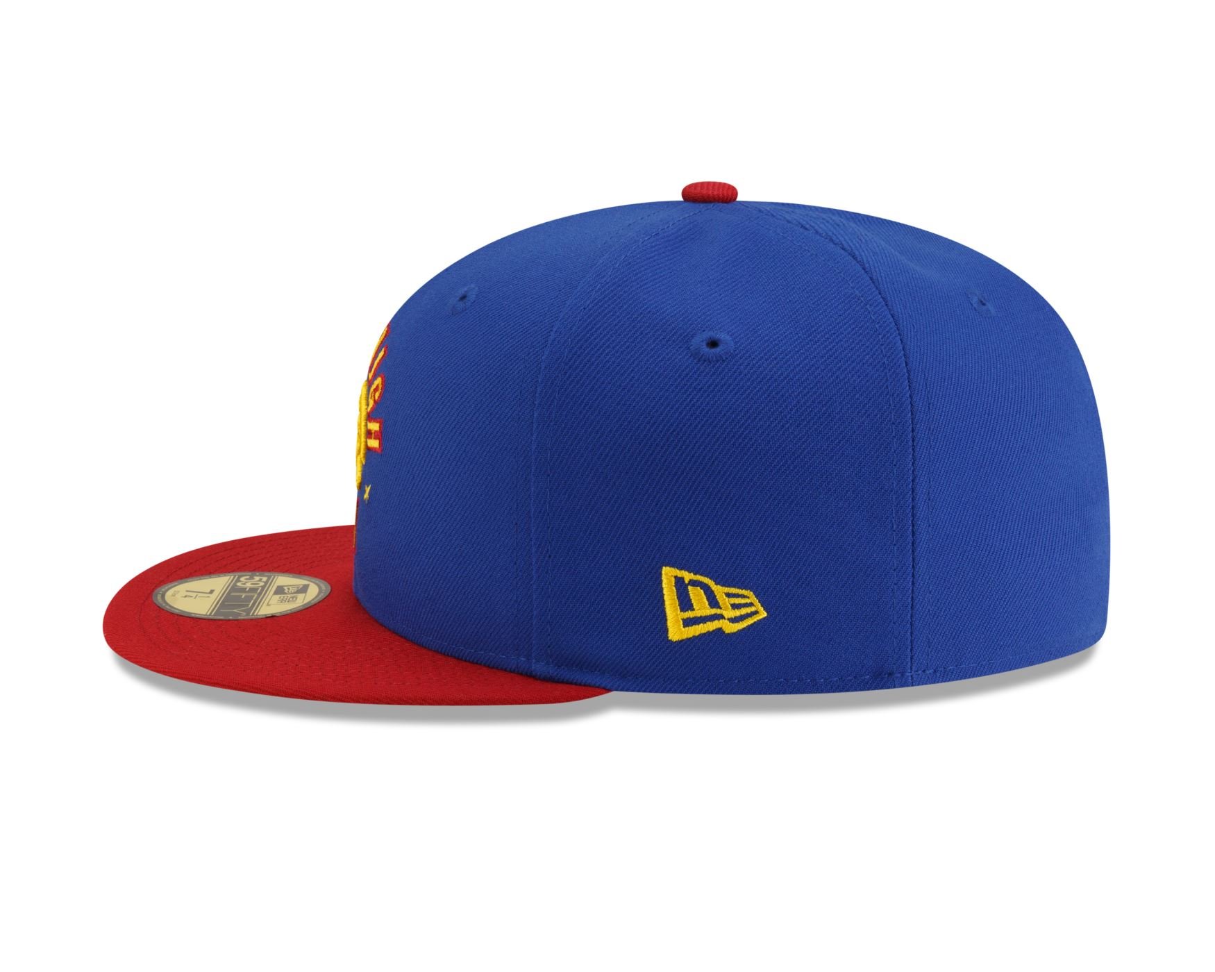 Bone New Era  59FIFTY Denver Nuggets NBA Marinho Marinho/Vermelho 4