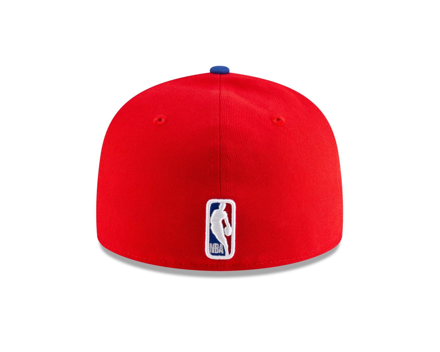 Bone New Era  59FIFTY Philadelphia 76ers NBA Vermelho Vermelho/Azul 5