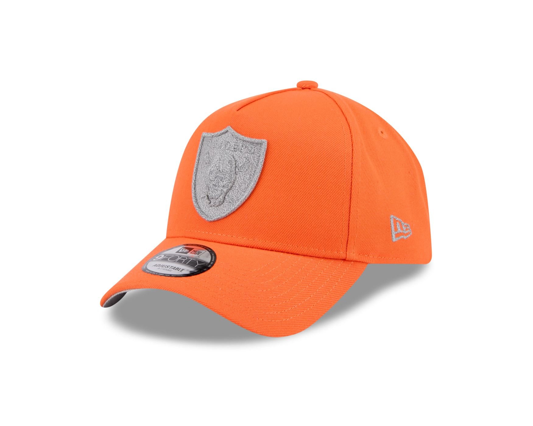 Bone New Era  9FORTY A-Frame Las Vegas Raiders NFL Laranja