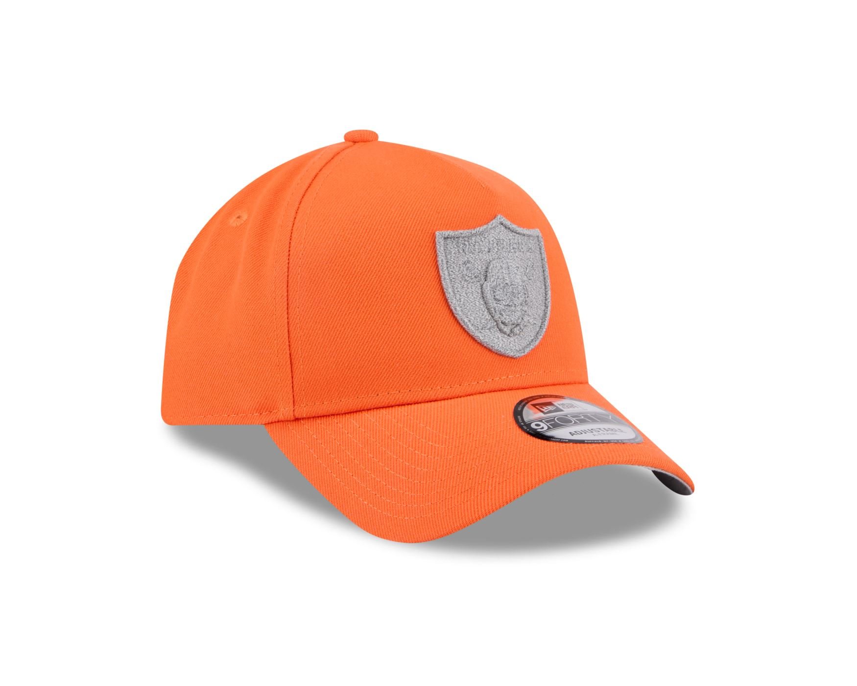 Bone New Era  9FORTY A-Frame Las Vegas Raiders NFL Laranja Laranja 3