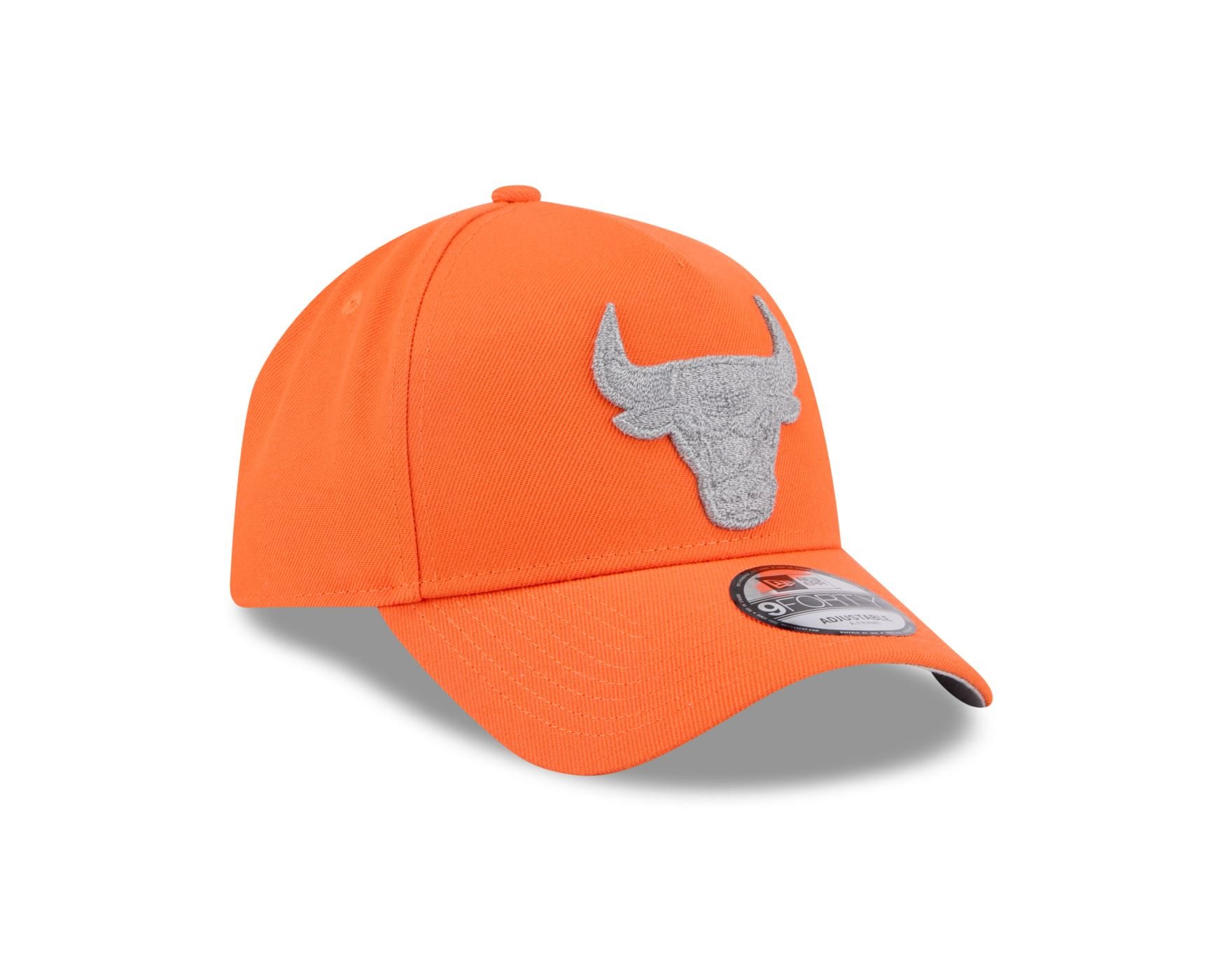 Bone New Era  9FORTY A-Frame Chicago Bulls NBA Laranja Laranja 3