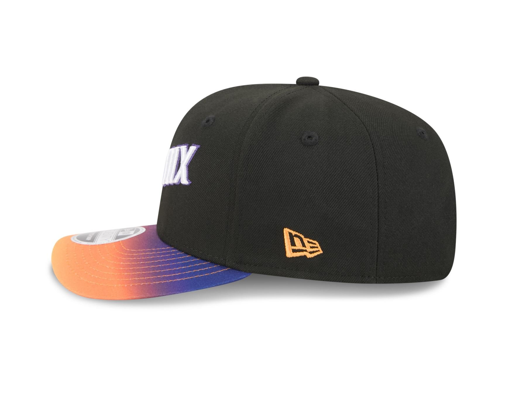 Bone New Era  9SEVENTY Strtch Snap  Phoenix Suns NBA Roxo Preto 7