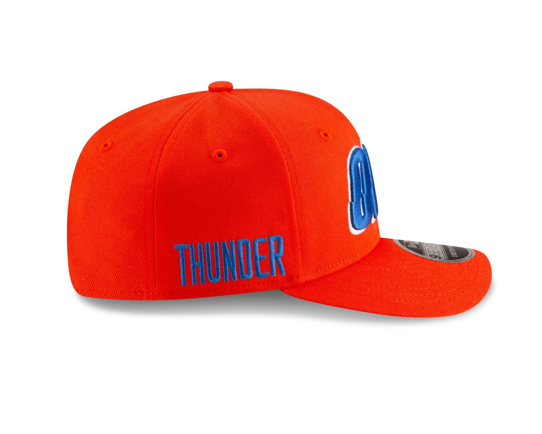 Bone New Era  9SEVENTY Strtch Snap  Oklahoma City Thunder NBA Laranja Laranja 3